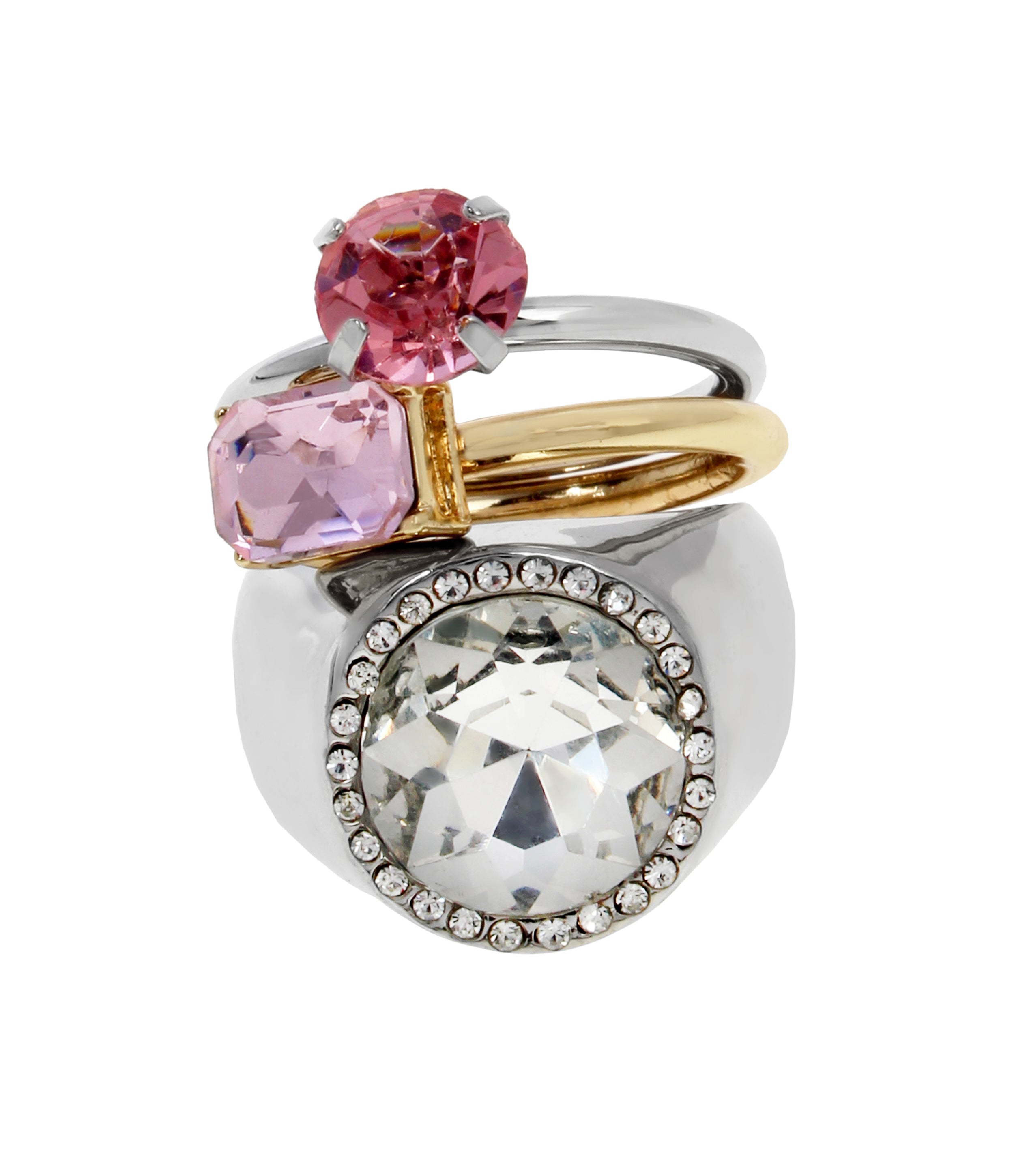 STONE RINGS SET PEARL GOLD、mySite、dreamappss