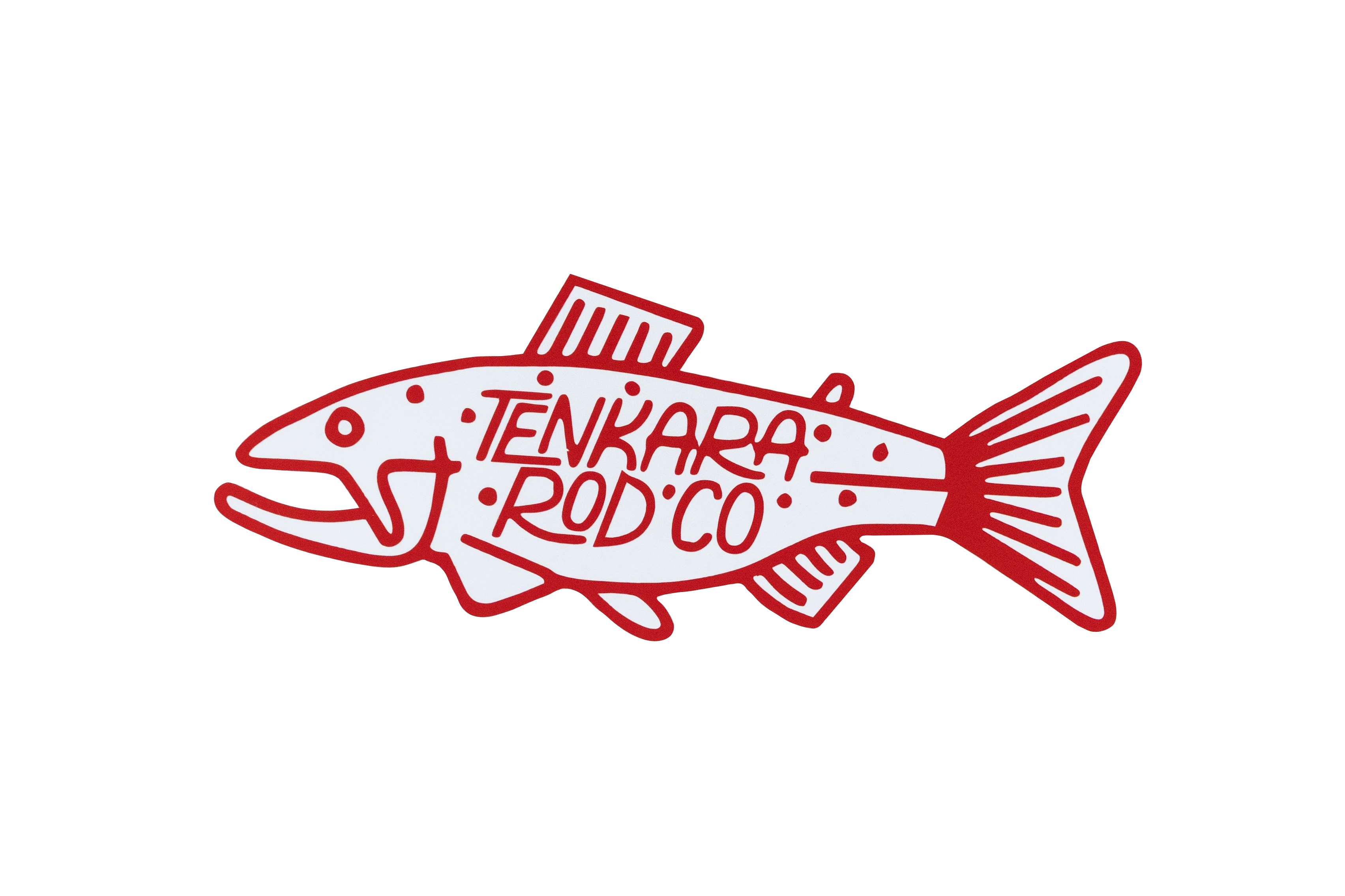 Tenkara Rod Co Fish Stickers、mySite、solidvoid