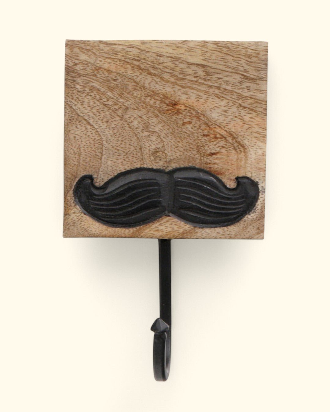 Fair Trade Mustache Coat Hooks, Set of 3、mySite、topwebapps