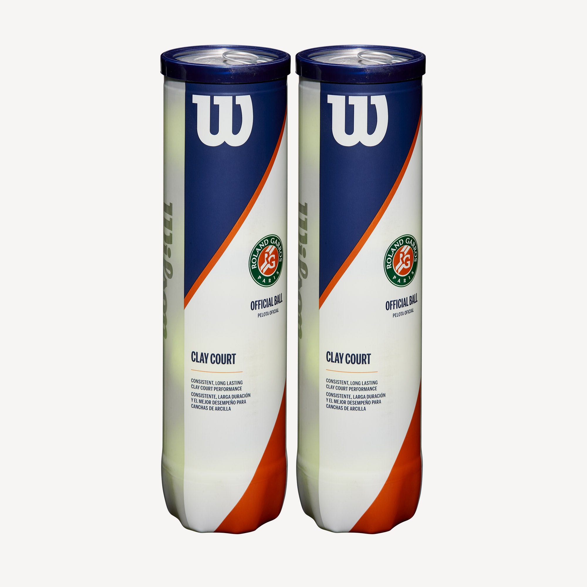 Wilson Roland Garros Clay 2x4 Tennis Balls