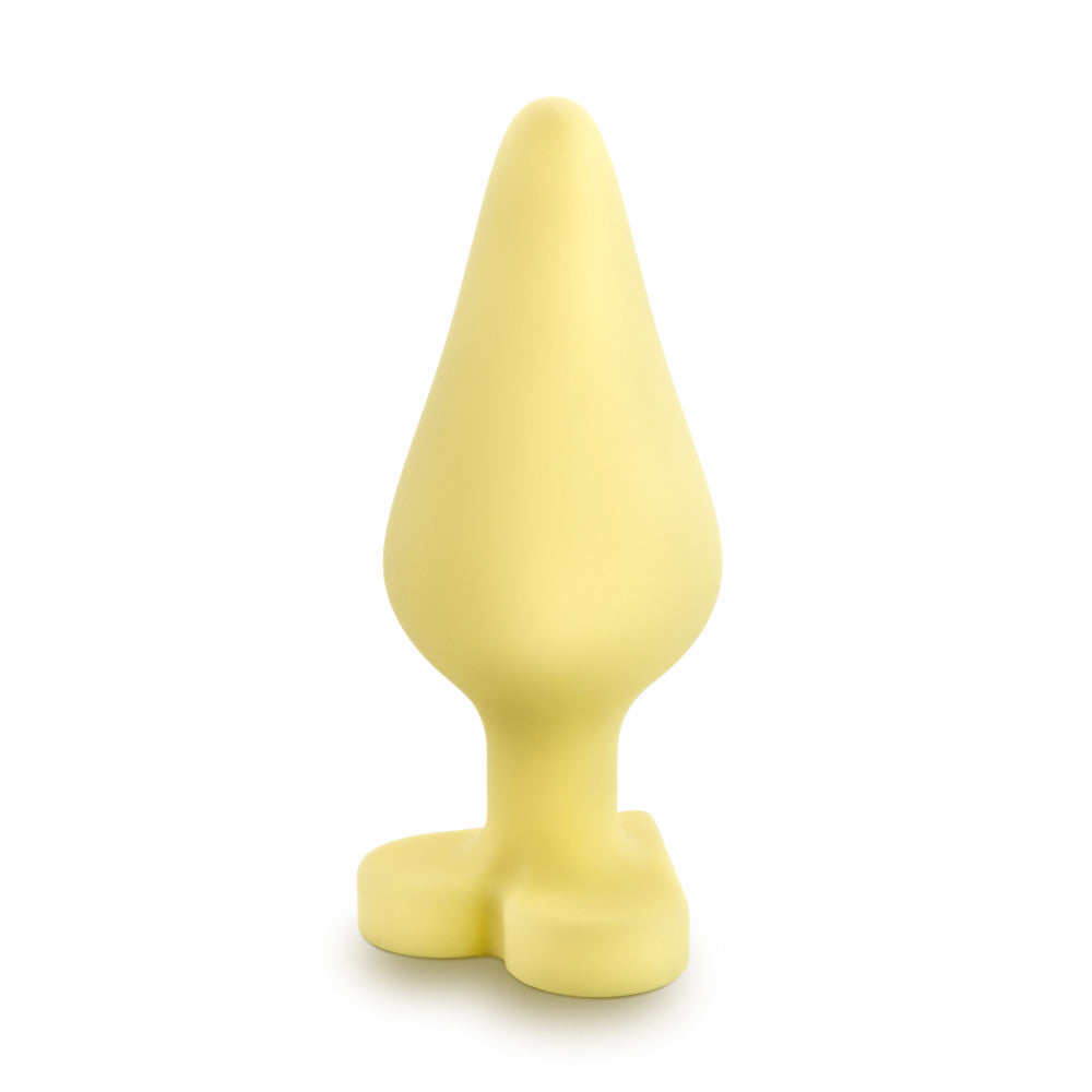Play With Me By Blush® | Naughty Candy Heart Spank Me Yellow 3.5-Inch Anal Plug、mySite、bottomscart