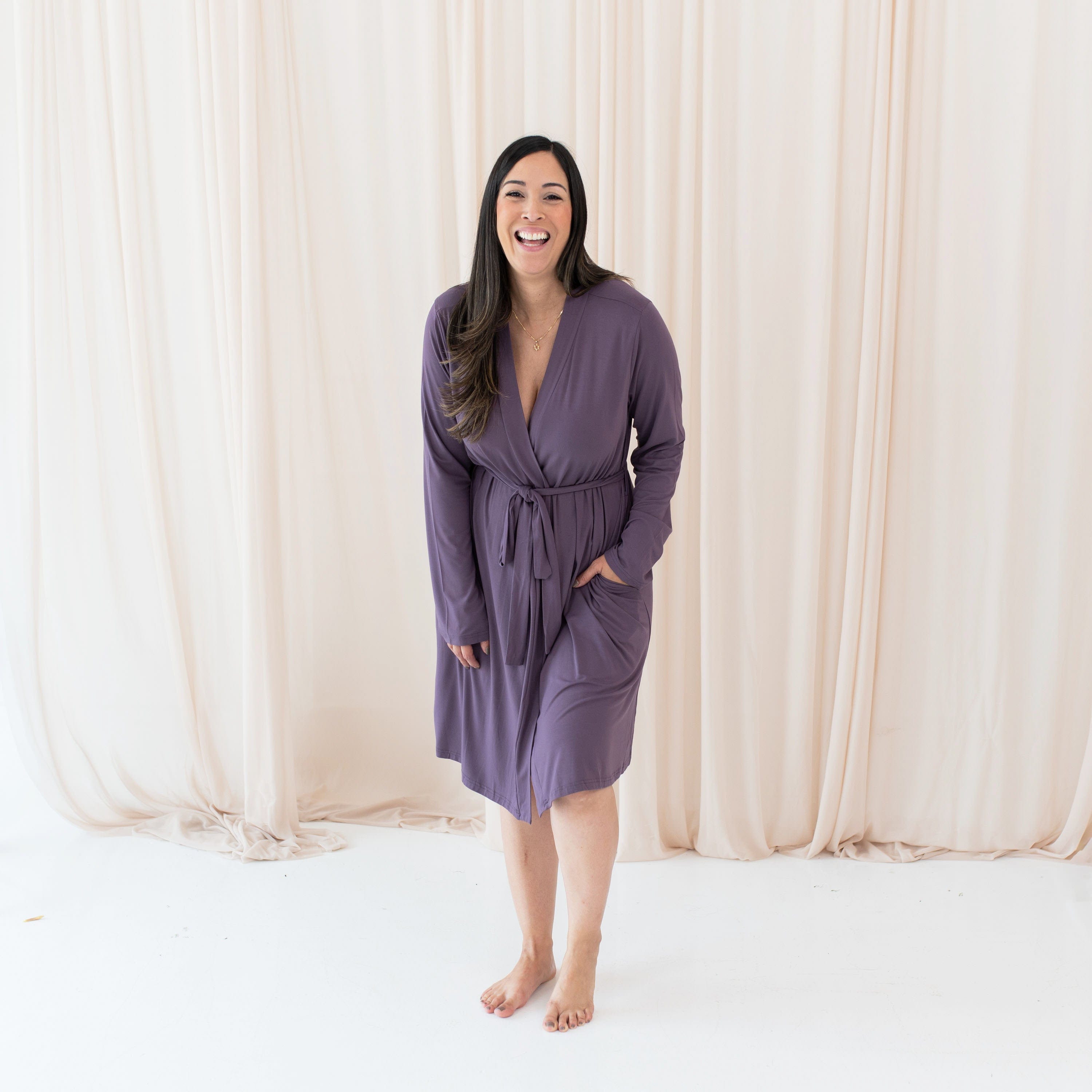  Women’s Lounge Robe in Currant、mySite、layawaytickets