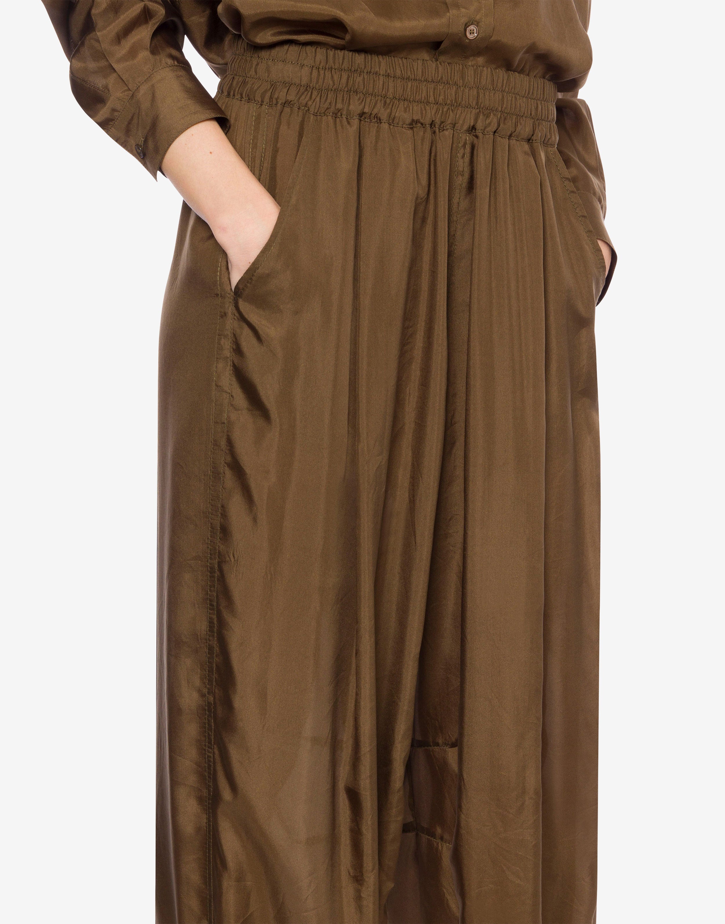 Pantalone in seta habotai lavata、mySite、aoinhome