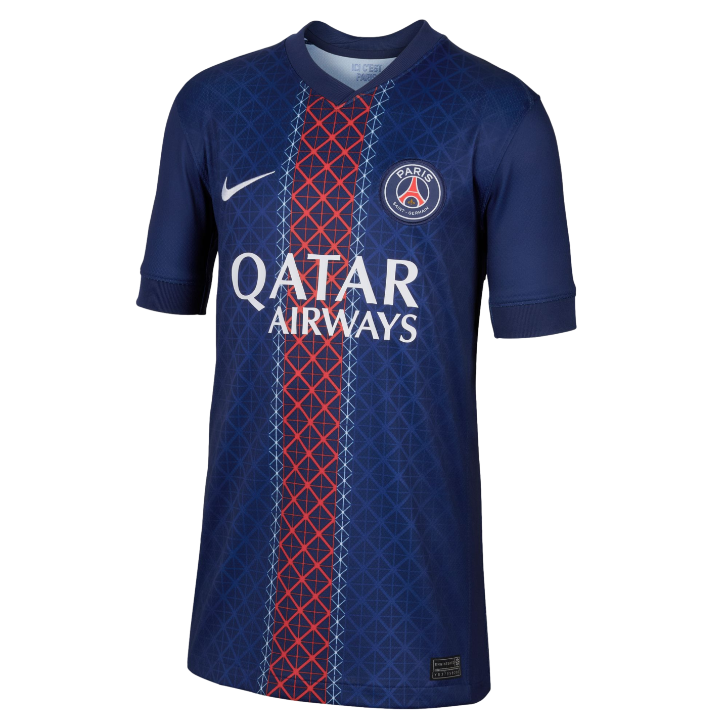 Nike Paris Saint-Germain 25/26 Youth Home Jersey、mySite、noshort