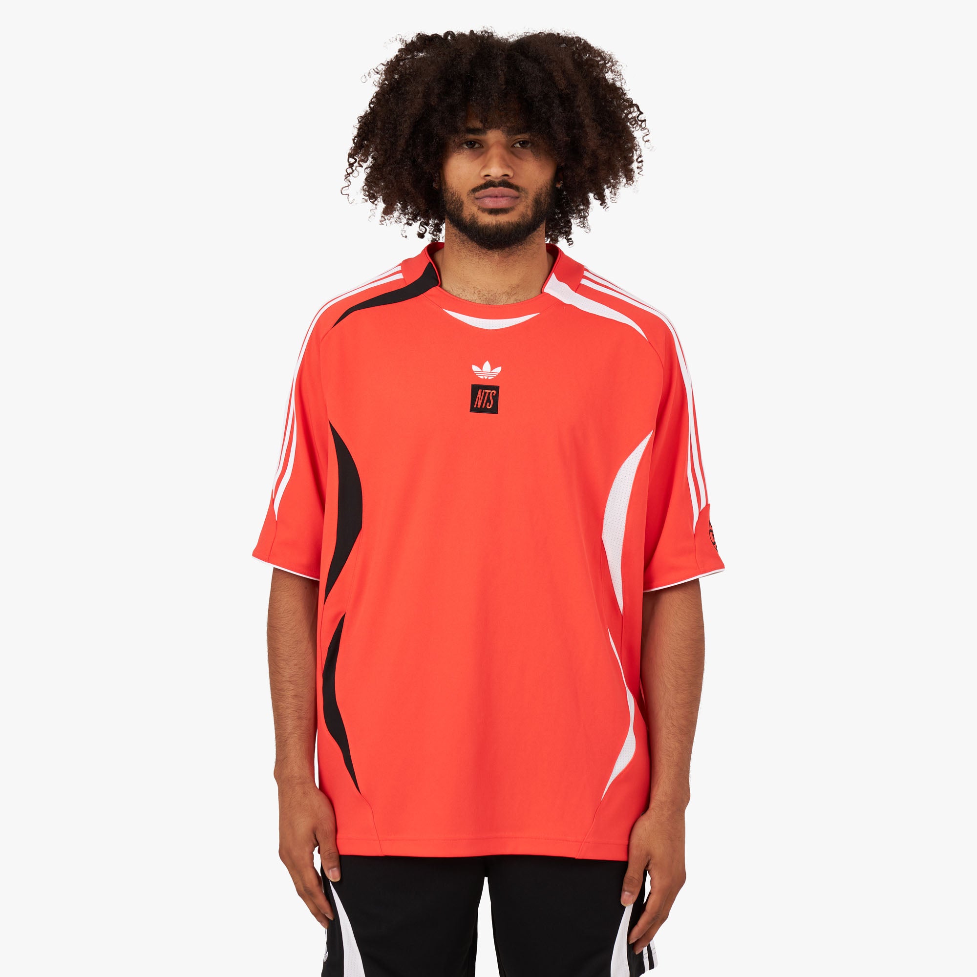  adidas Originals x NTS Radio Jersey Solar Red / Black - White、mySite、merchandisen