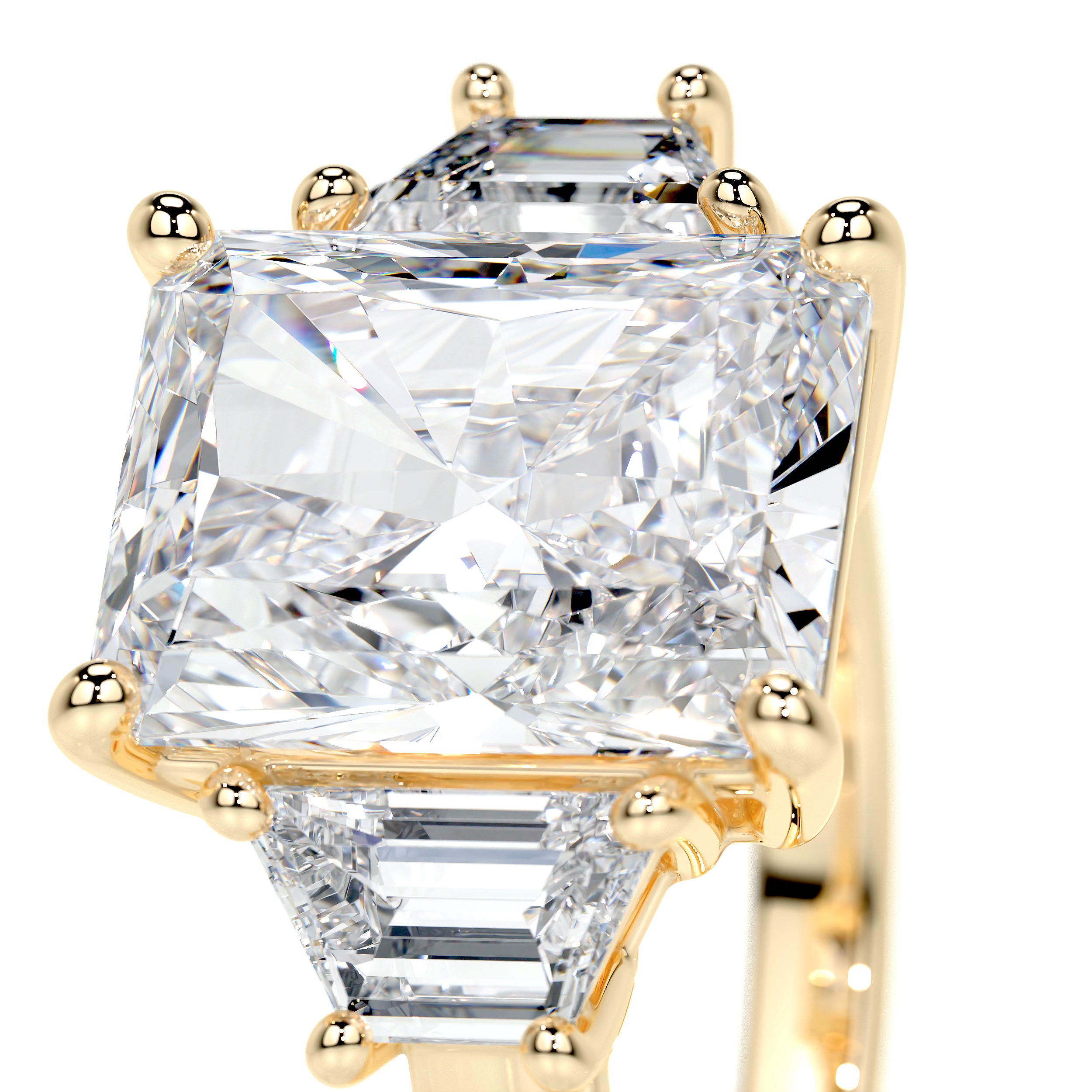 Skylar Lab Grown Diamond Ring -18K Yellow Gold、mySite、hinf8tx79