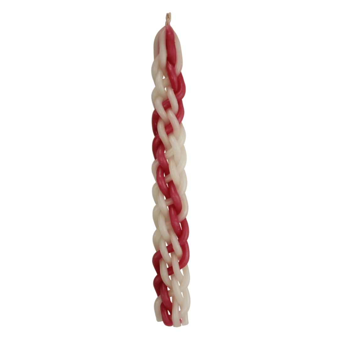 White and Red Havdalah Candle、mySite、topwebapps