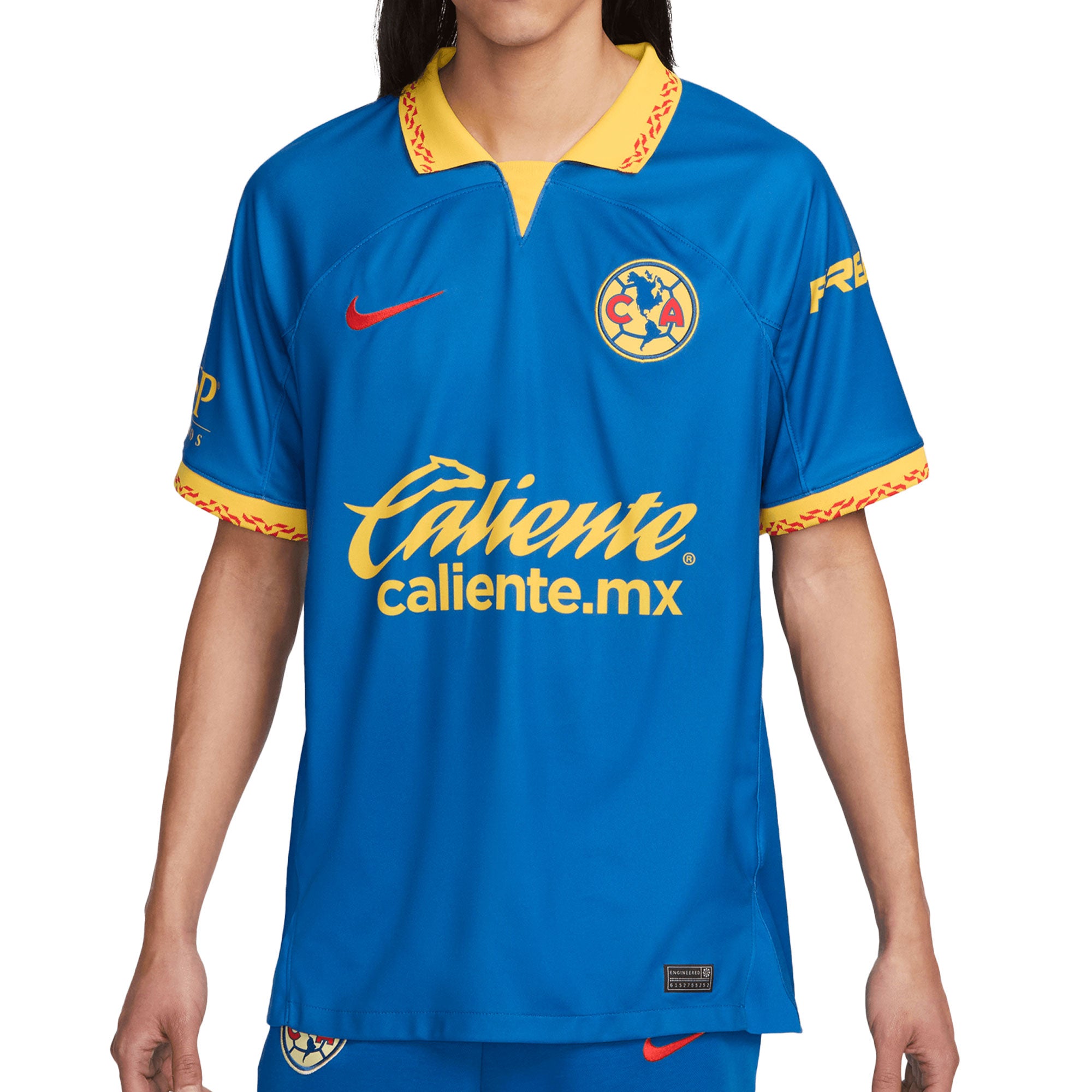 Nike Men's Club America 2023/24 Away Jersey Blue/Yellow、mySite、bottomscart