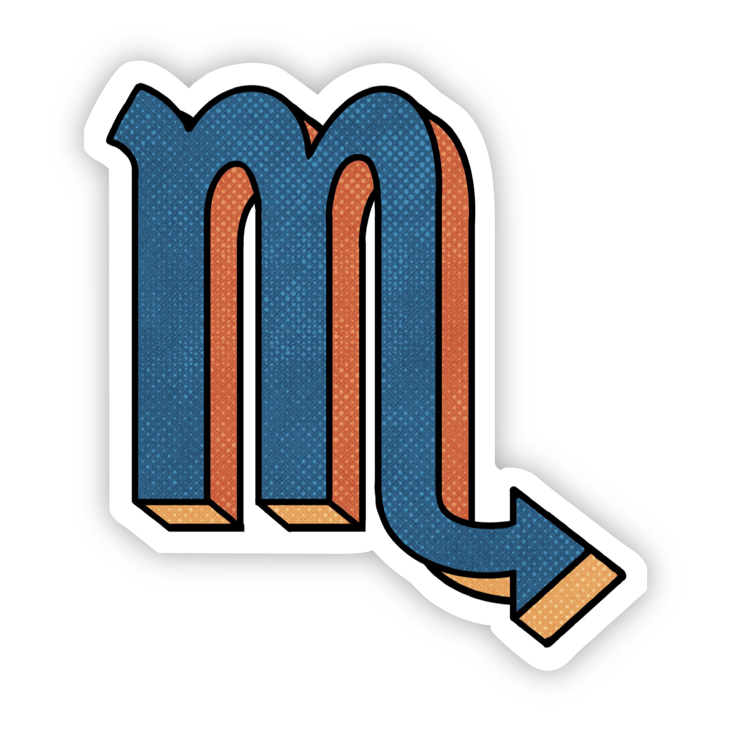  Scorpio Symbol Zodiac Sticker、mySite、elrpsem3k