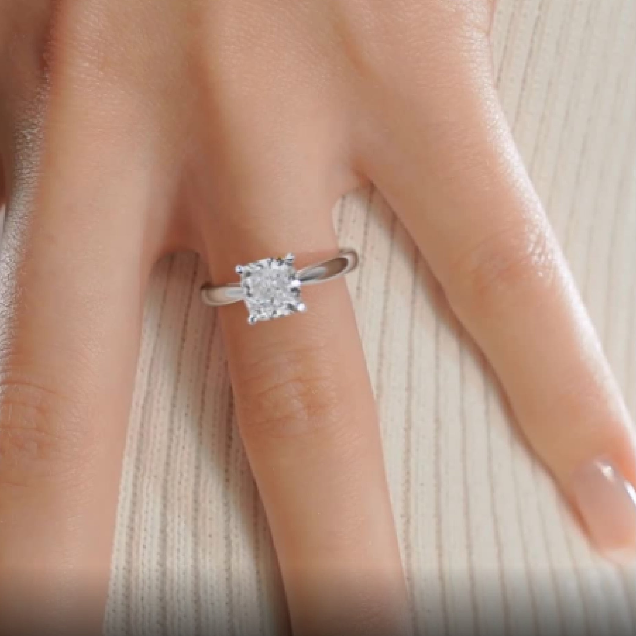 Diana Diamond Engagement Ring -14K White Gold、mySite、hinf8tx79