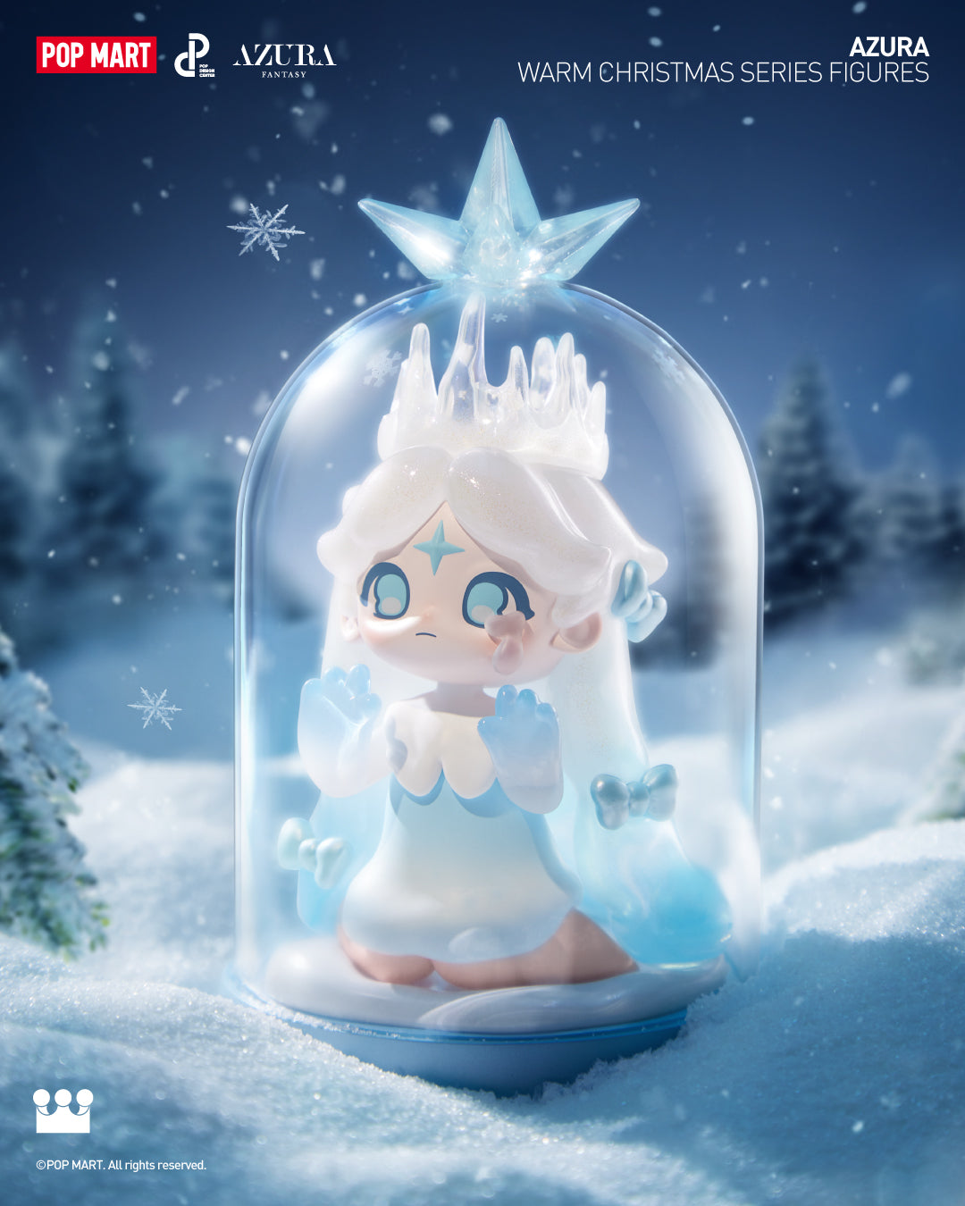  POP MART AZURA Warm Christmas Series Figures、mySite、greenlandpopulation