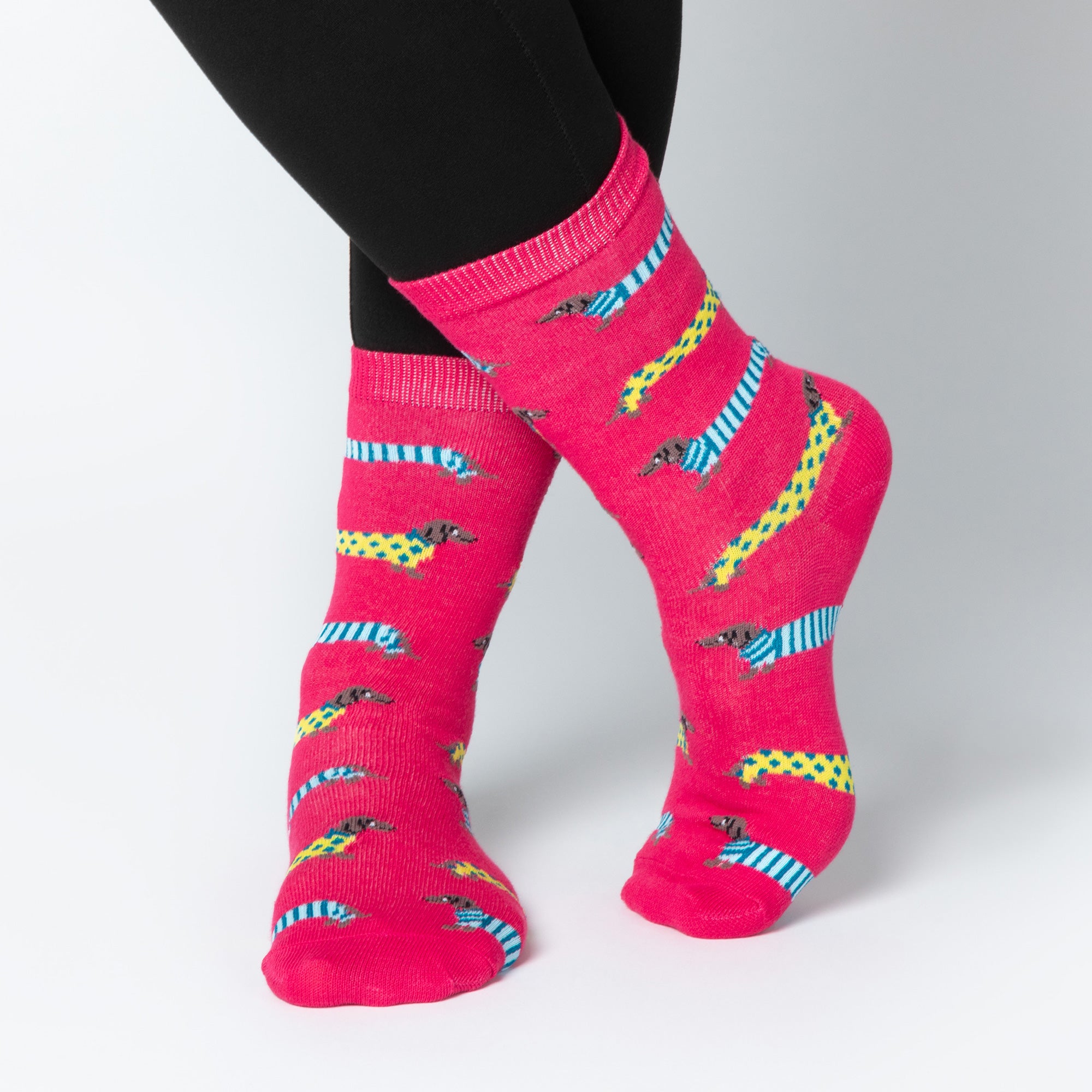 Foozys Women's Crew Socks - Set of 2 Pairs、mySite、camillekostekn