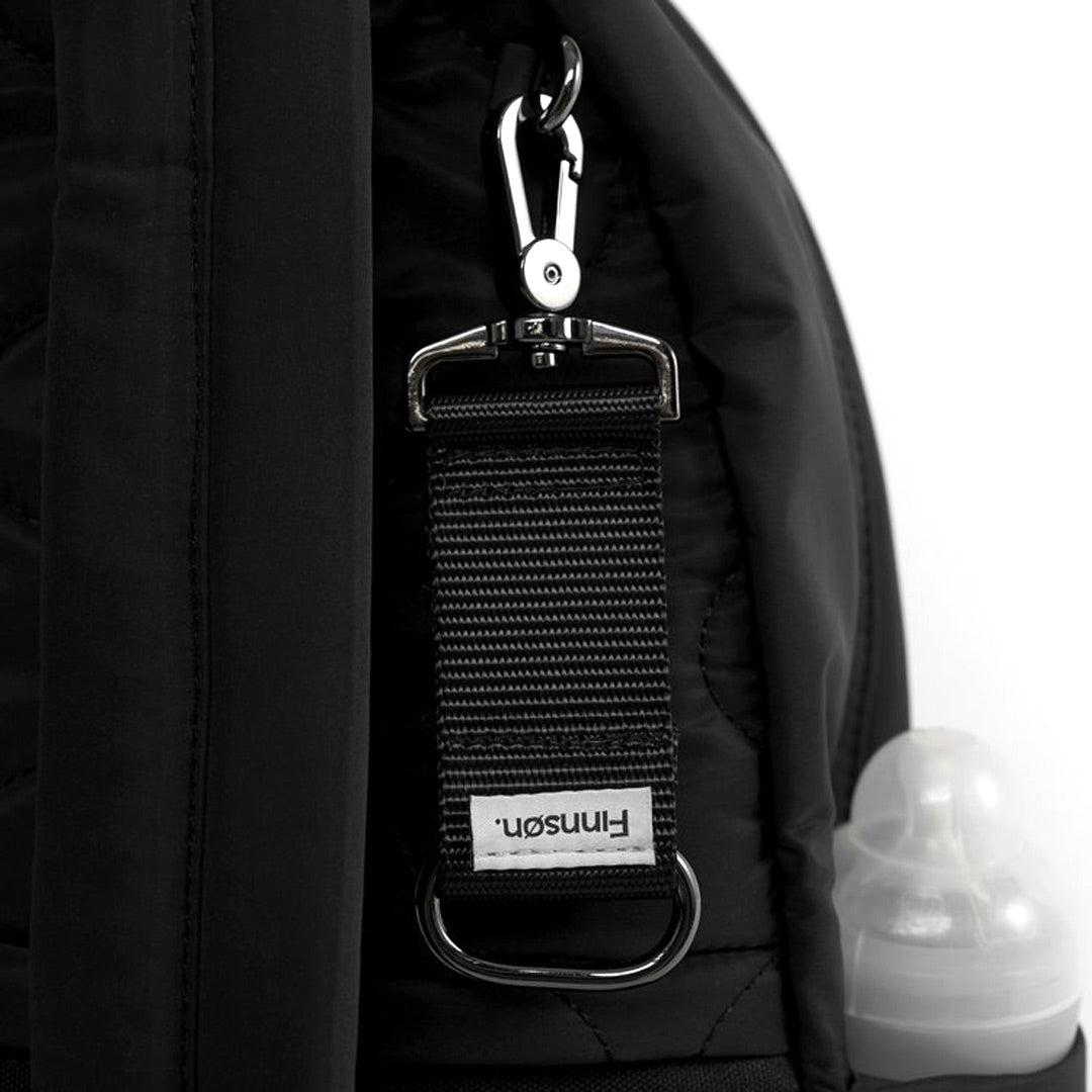  Finnson Inge Eco Changing Backpack With Changing Mat - Black、mySite、merchandisen