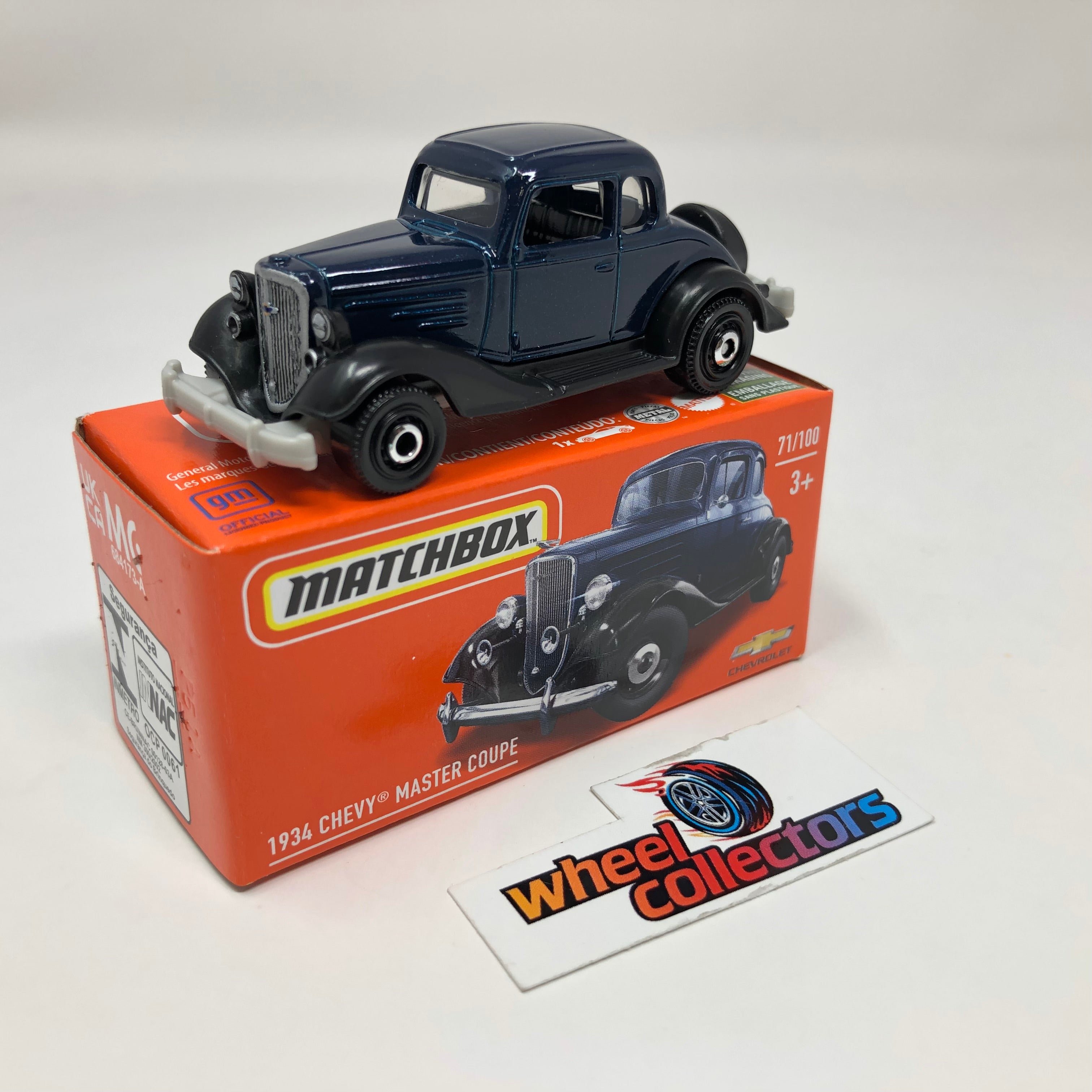 1934 Chevy Master Coupe * POWER GRABS 2022 Matchbox Case B Release、mySite、hgirdovlk