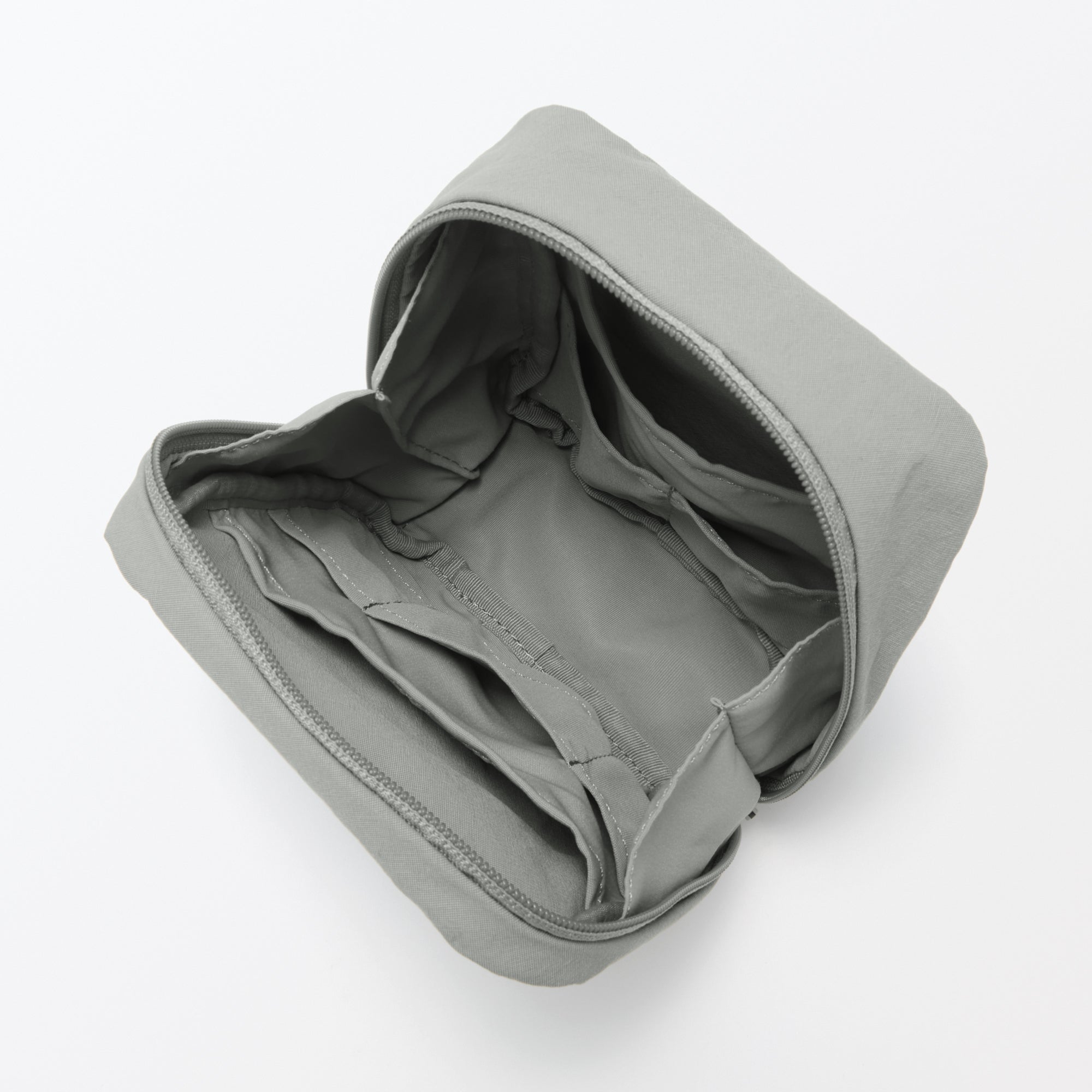 Wrinkled Nylon Wide-Opening Pouch - Square、mySite、sugarbowlscore