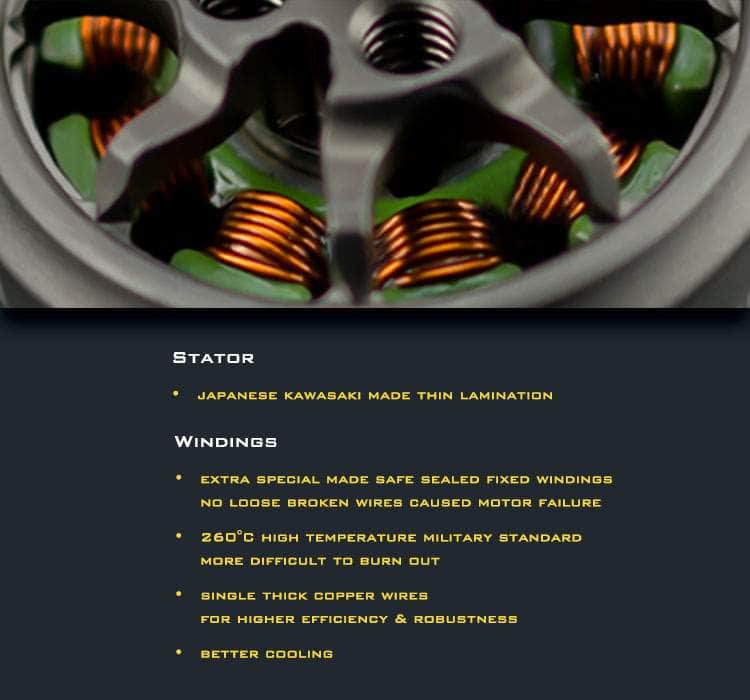 AMAXinno Competition 1304 6000Kv Motor