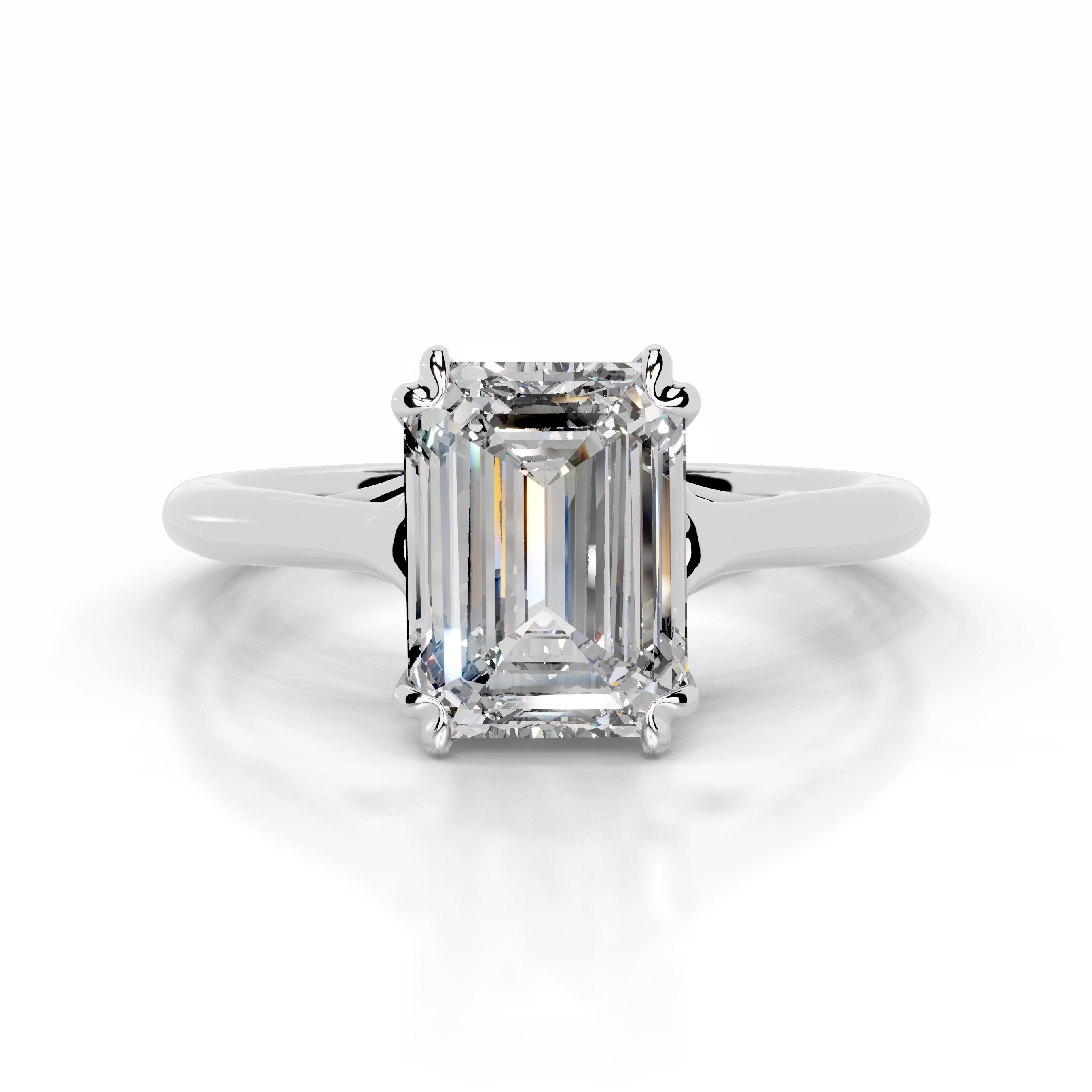Moriah Diamond Engagement Ring - 18K White Gold、mySite、hinf8tx79