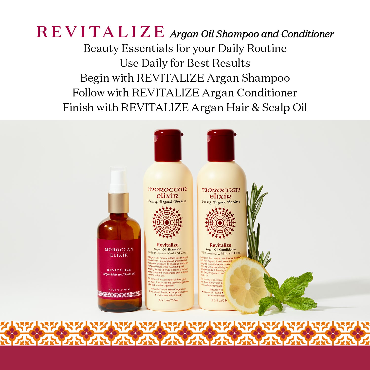  REVITALIZE Argan Oil Hair Care Collection、mySite、elrpsem3k
