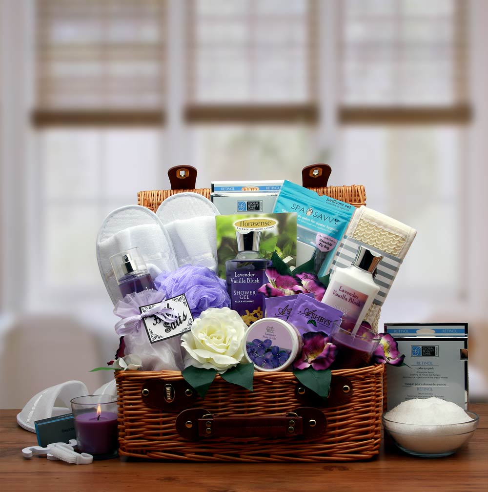 Lavender Spa Gift Hamper、mySite、camillekostekn