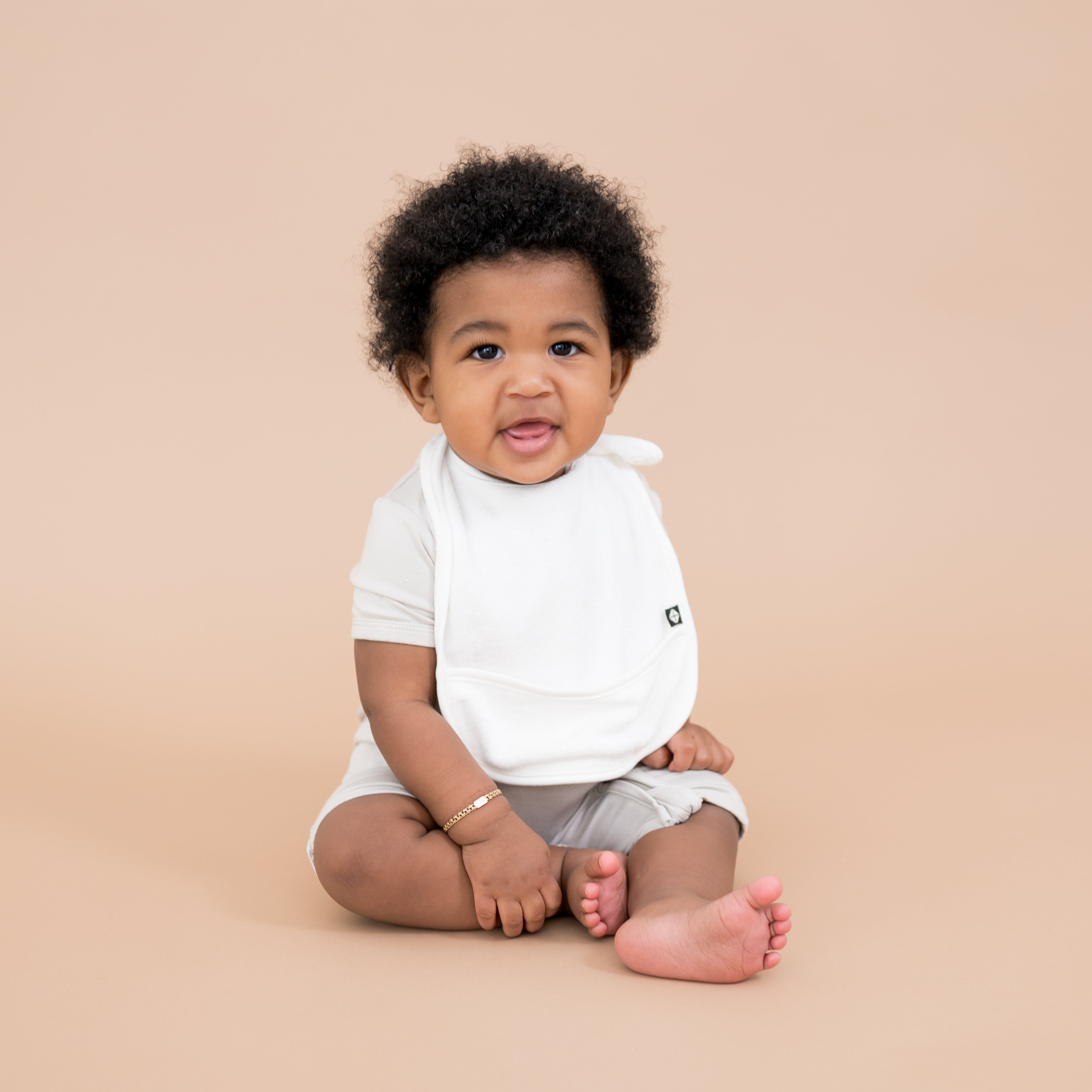  Terry Pocket Bib in Cloud、mySite、layawaytickets