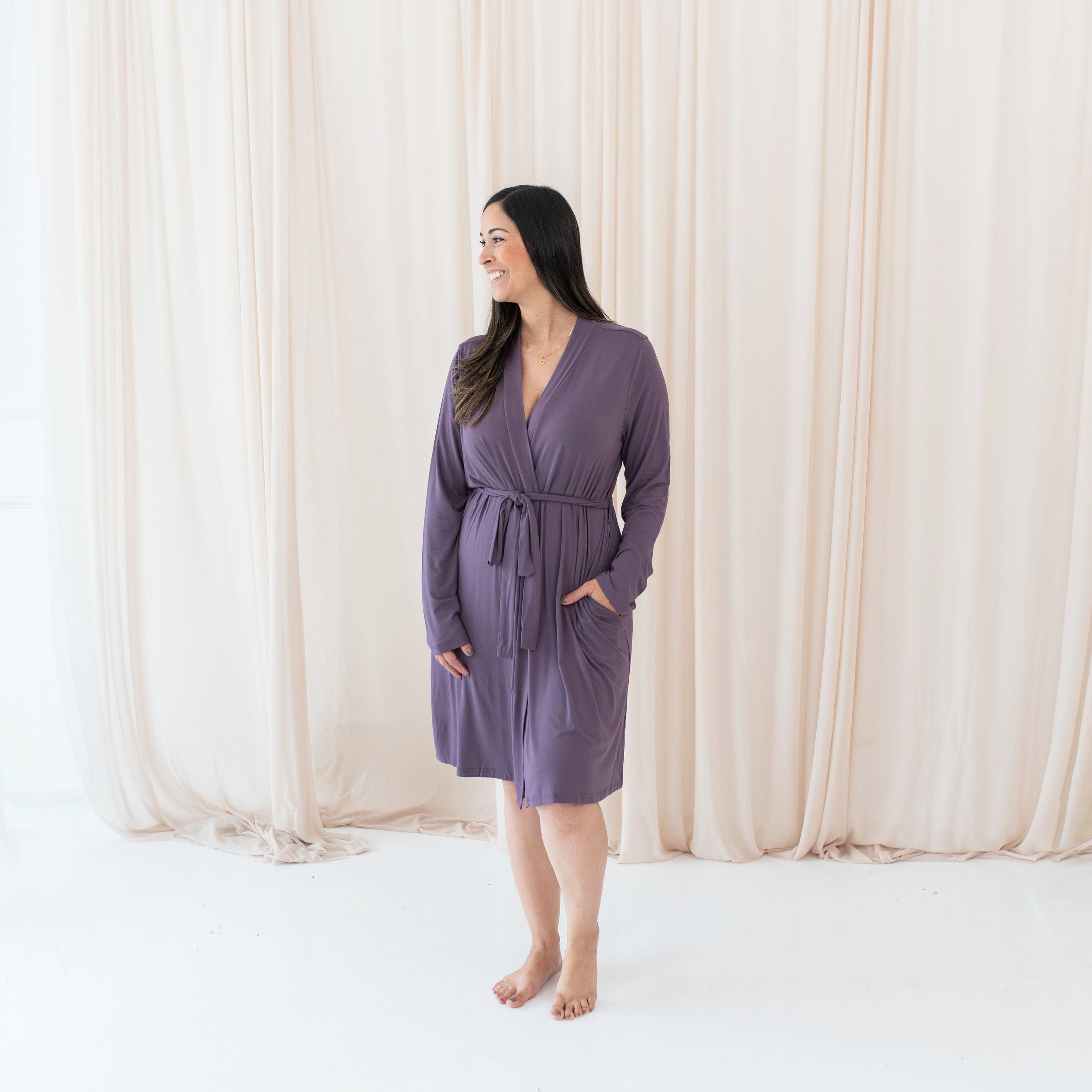  Women’s Lounge Robe in Currant、mySite、layawaytickets