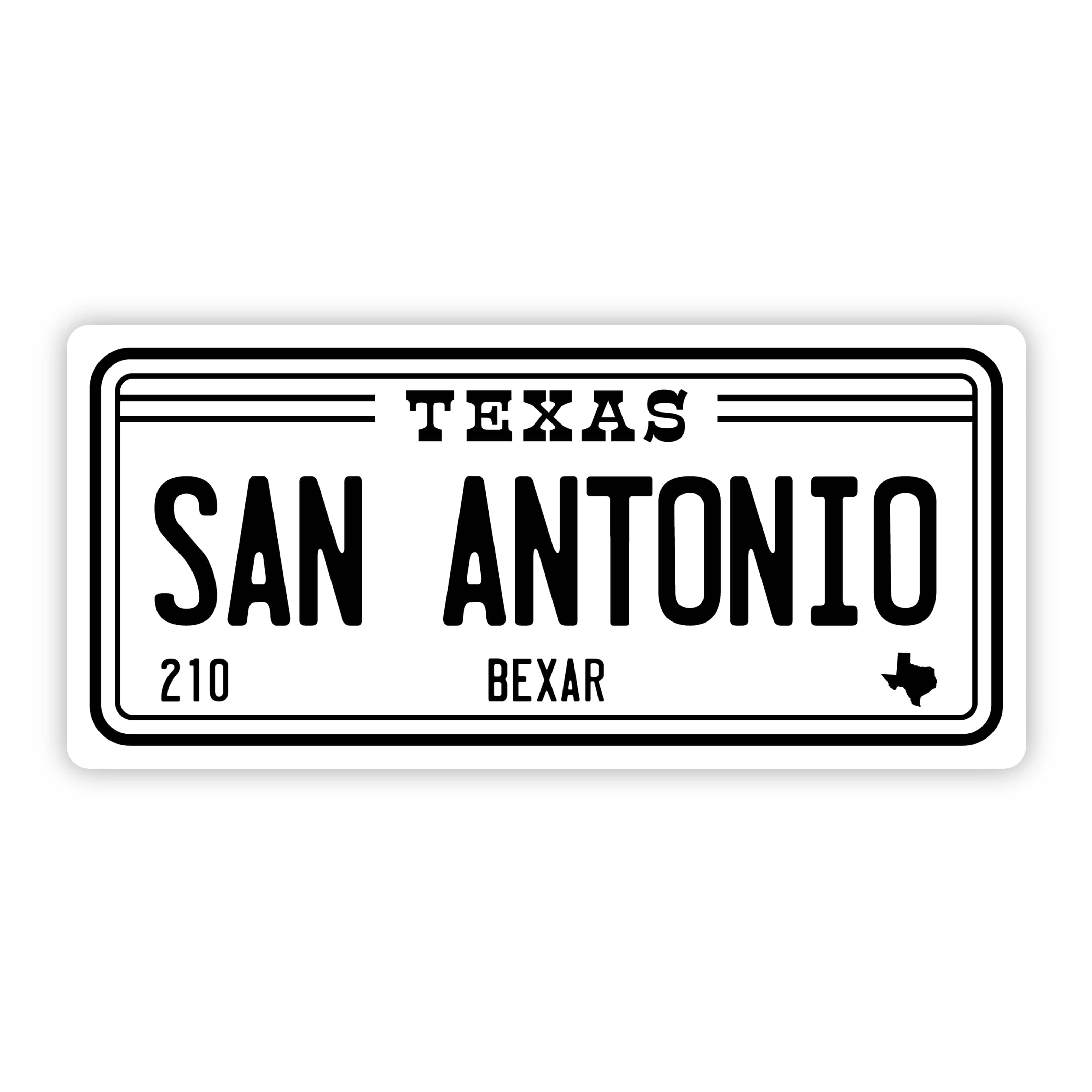  San Antonio Texas 210 Bumper Sticker (5 inch)、mySite、ghnorth