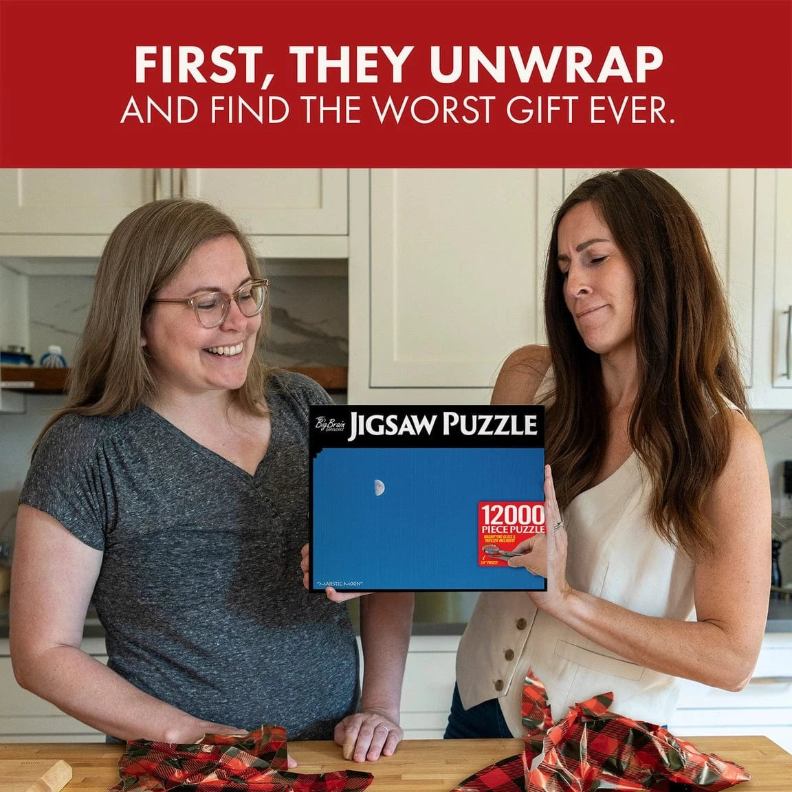 Prank Gift Box for Jigsaw Puzzle Fans, Hobbyists or ANYONE who would hate a jigsaw puzzle!、mySite、g9winljtr