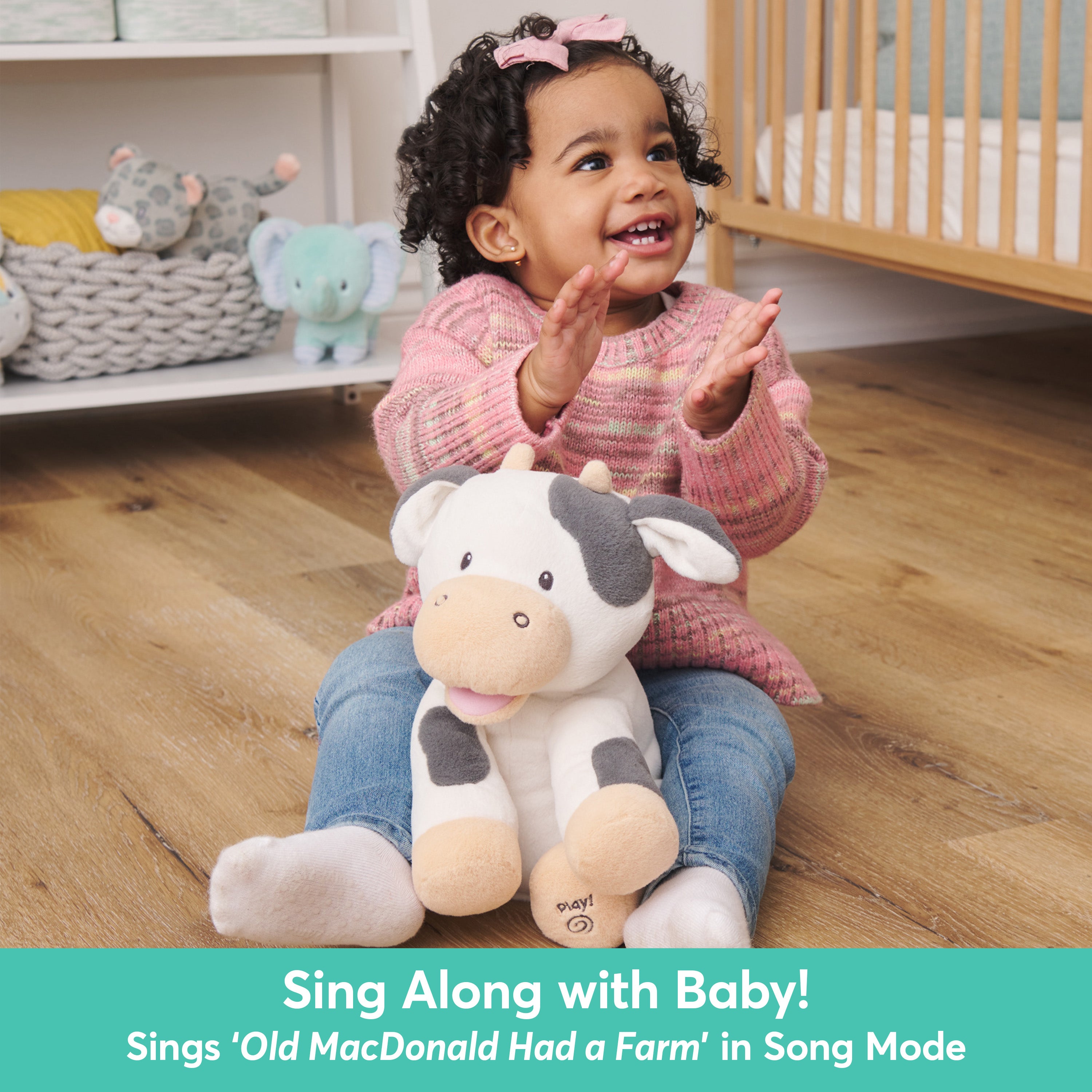 Animated Buttermilk the Cow, 12 in、mySite、pszhyizbm