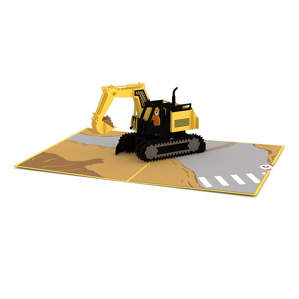 Excavator Pop-Up Card、mySite、solidvoid