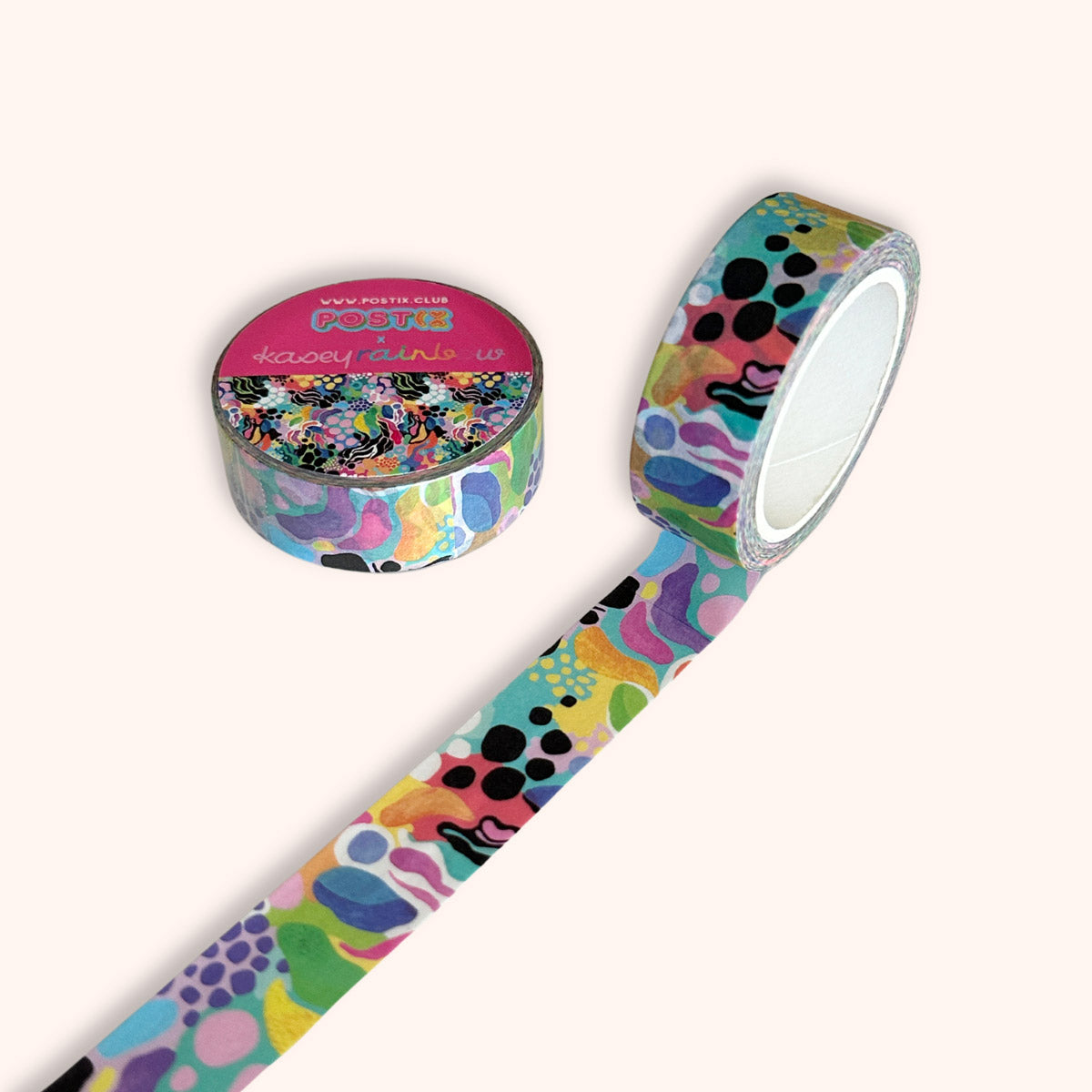  Limited Edition Kasey Rainbow Electric Color Washi Tape、mySite、ghnorth