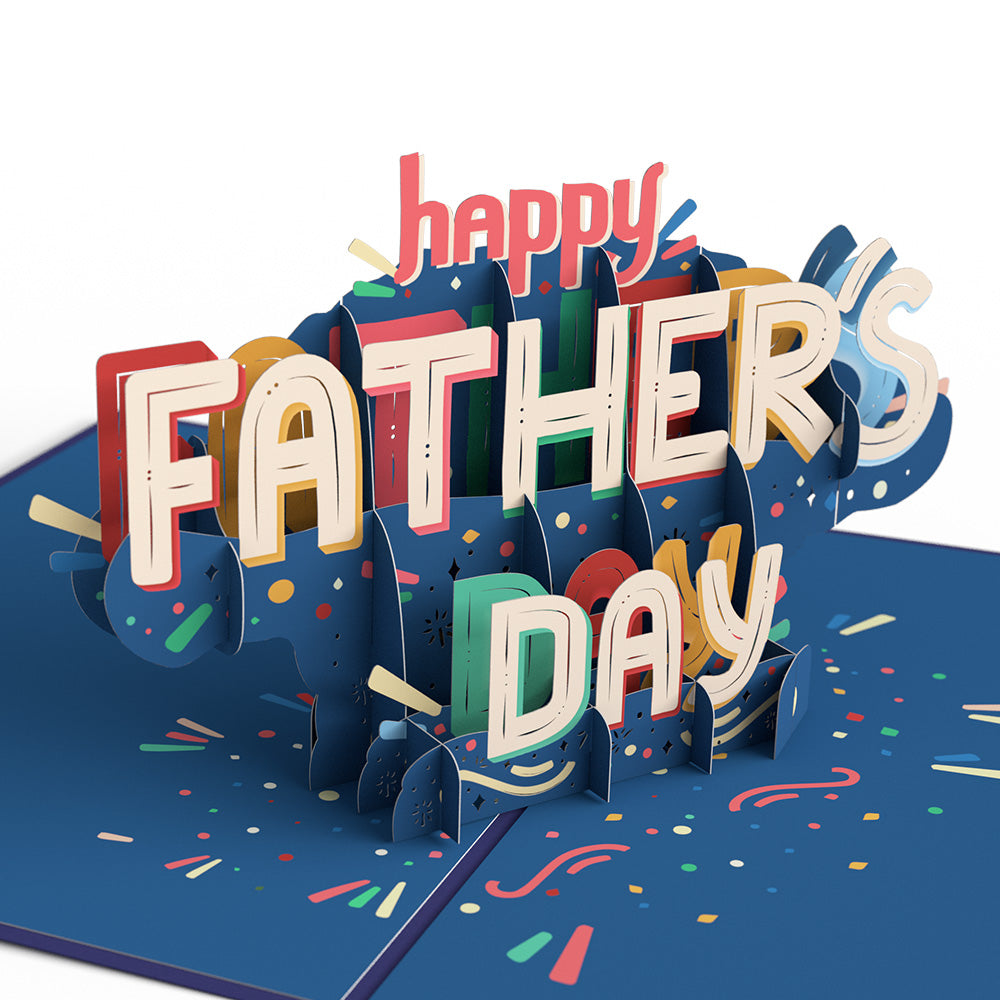Happy Father's Day Pop-Up Card、mySite、solidvoid
