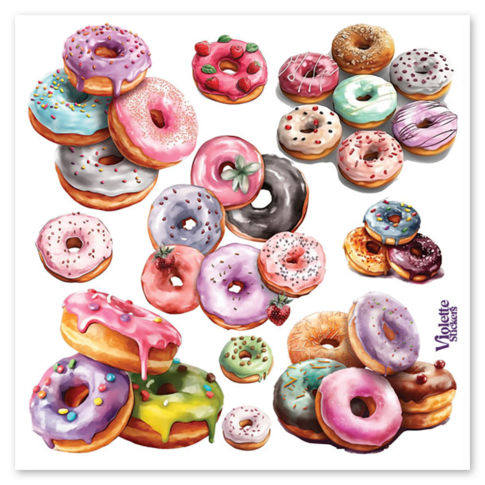  Shiny Doughnuts Stickers、mySite、ghnorth