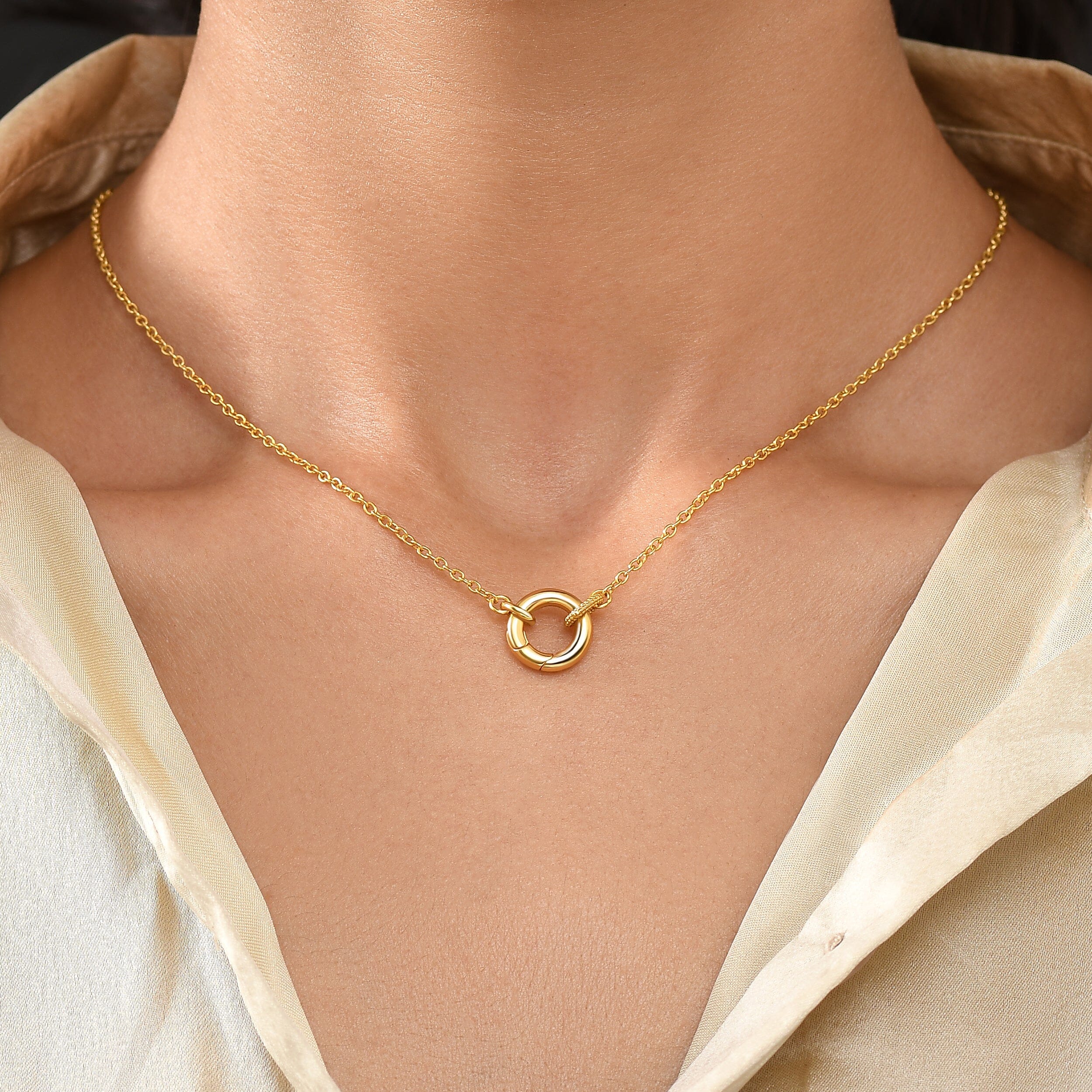 Trace Chain Necklace - Spirit Link Dotted、mySite、hinf8tx79