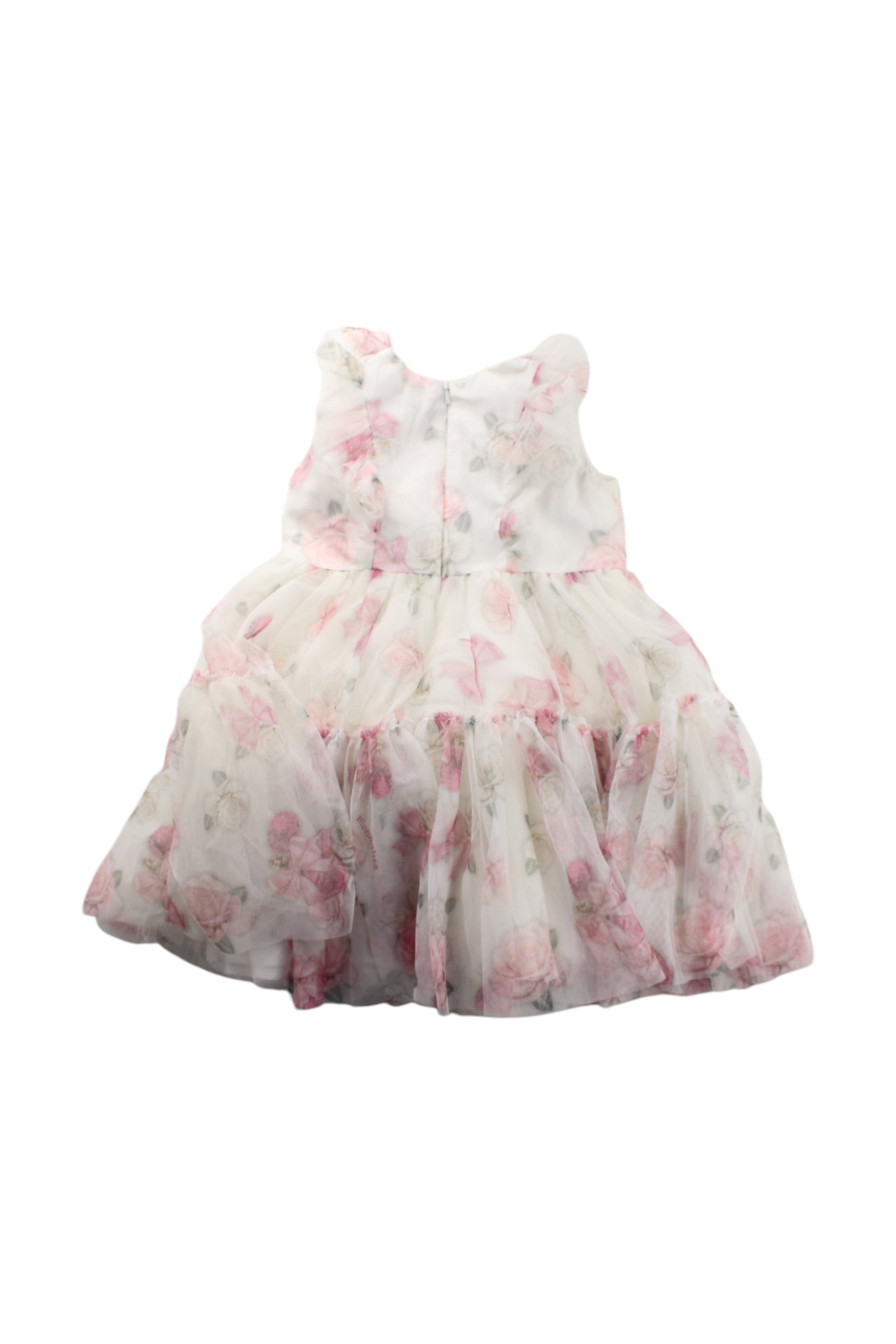 Monnalisa Floral Sleeveless Dress 3T、mySite、g9winljtr