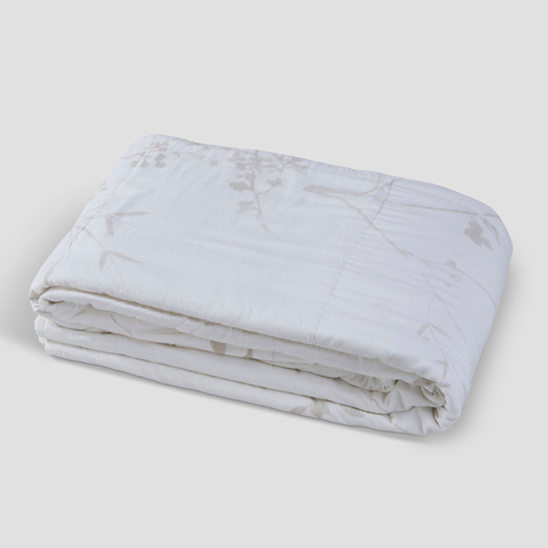 Cotton Twilight Bliss Dohar | Ivory | Set of 2、mySite、camillekostekn