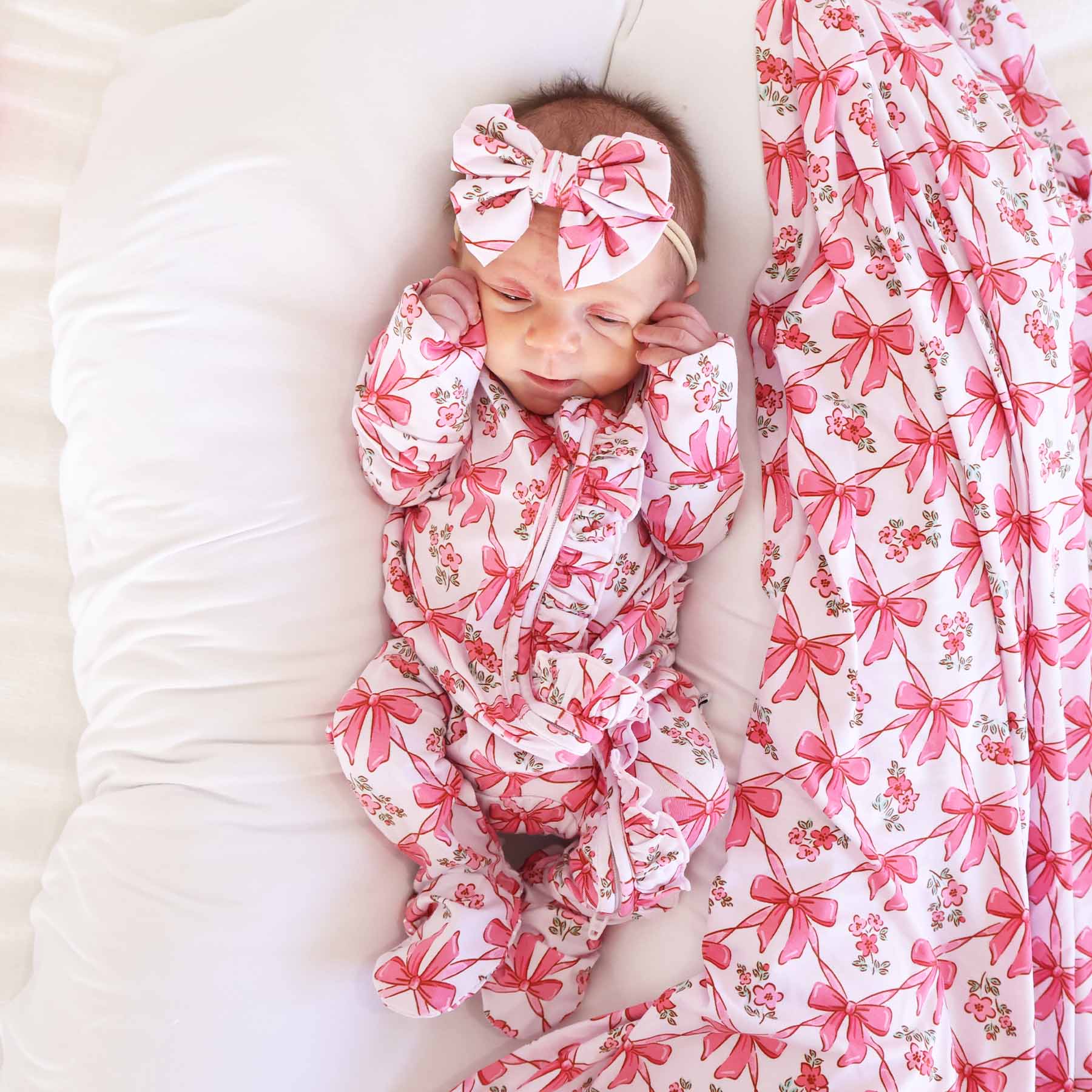  Bow Besties Ruffle Zipper Footie、mySite、layawaytickets