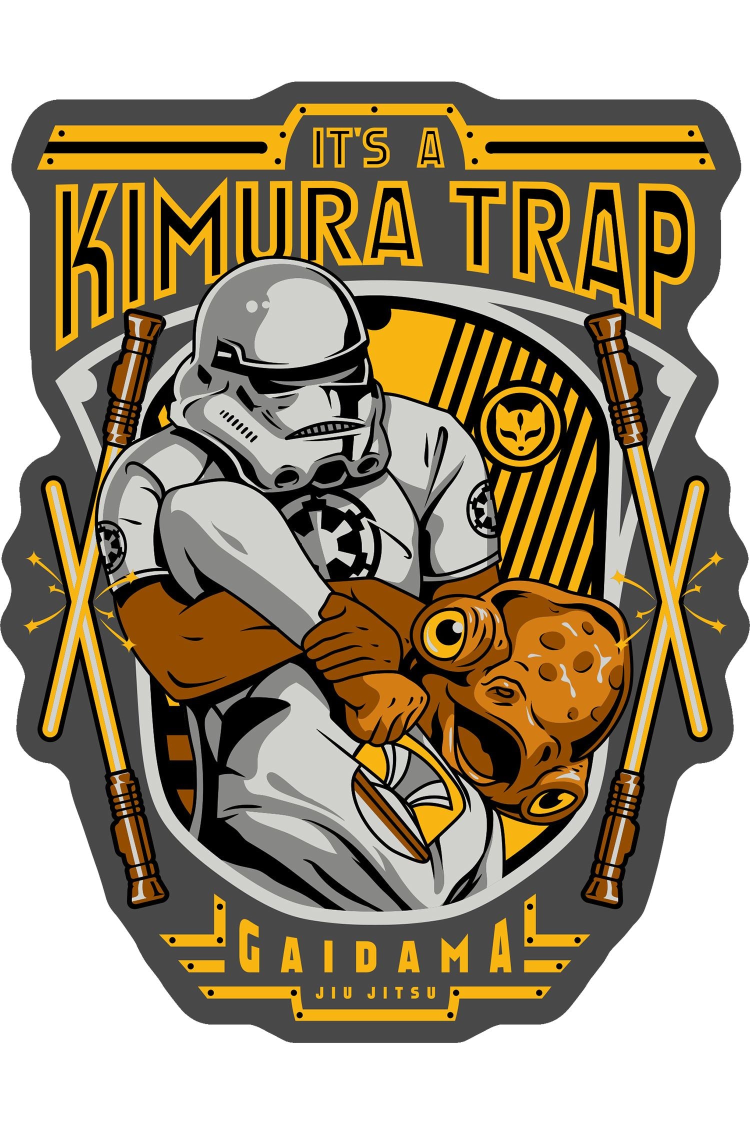 Sticker - It's A Kimura Trap、mySite、gigharbornorthrealestate