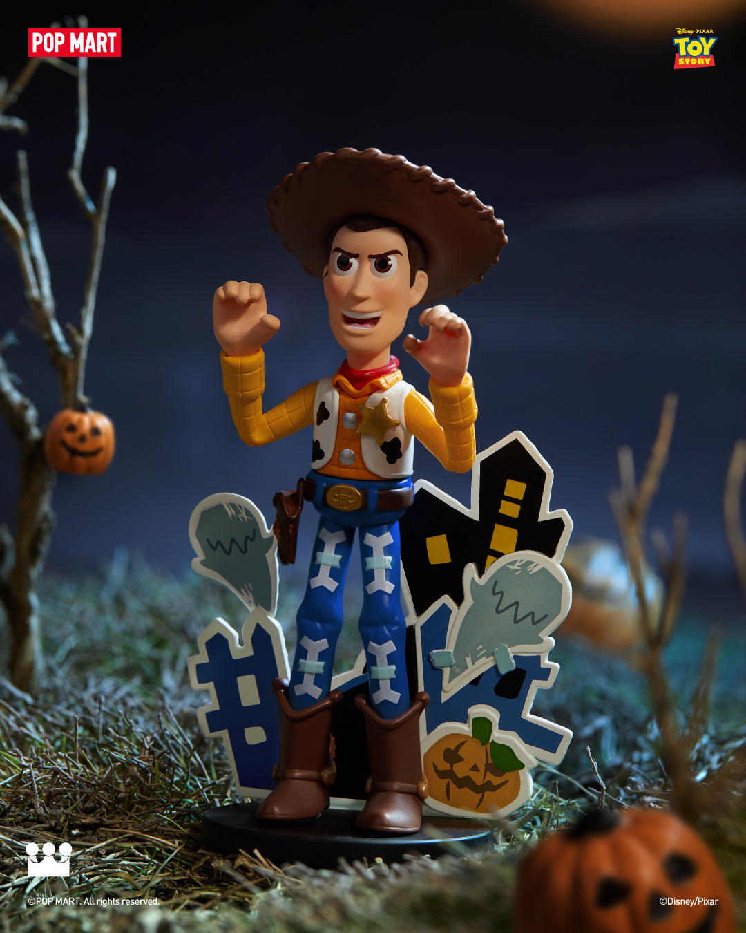  POP MART Disney/Pixar Spooky Night Series Figures、mySite、greenlandpopulation