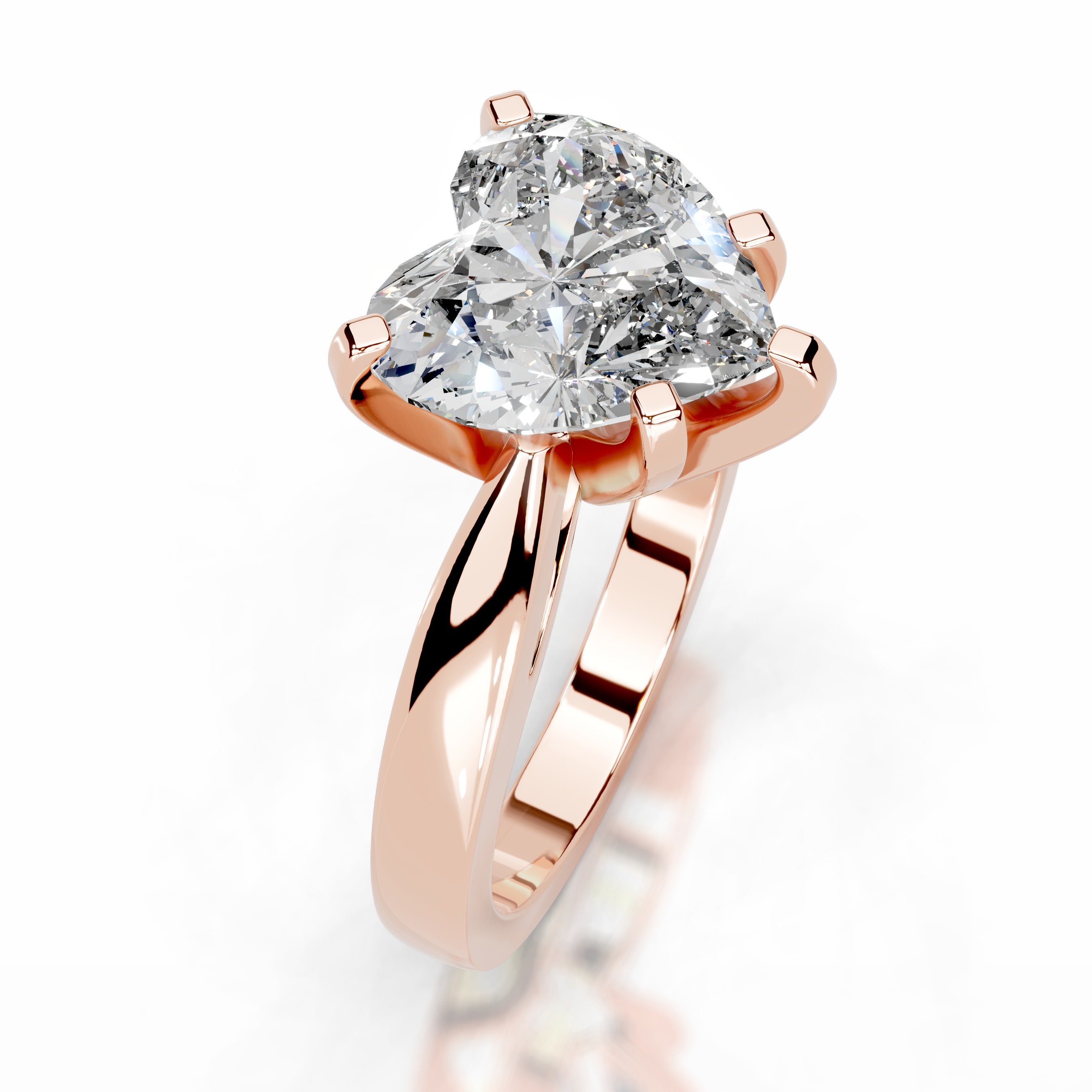 Diana Lab Grown Diamond Ring - 14K Rose Gold、mySite、hinf8tx79