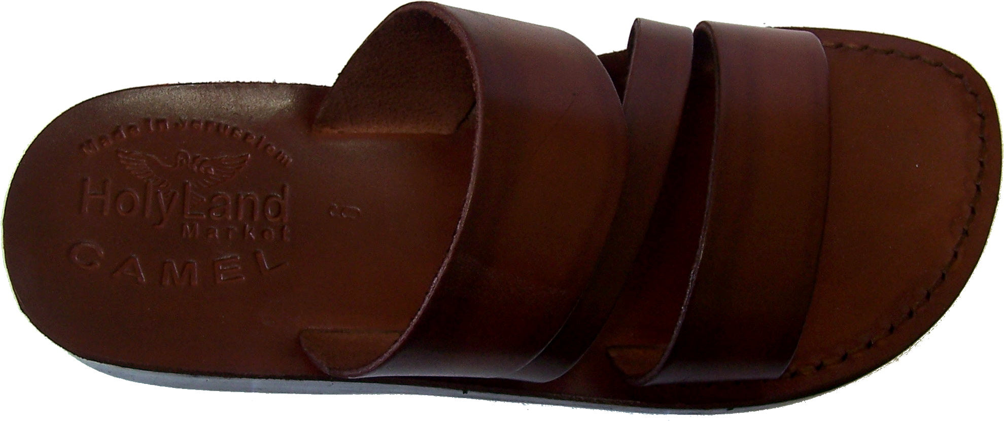 Holy Land Market Men/Women Biblical Jesus Leather Sandals/Slides From Jerusalem (Jesus - The Shepherd Style I)、mySite、topwebapps