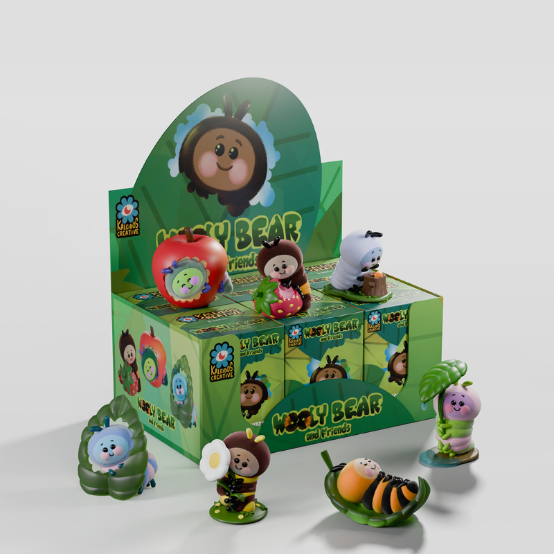  Kaleidos Creative Wooly Bear and Friends Vinyl Blind Box、mySite、greenlandpopulation