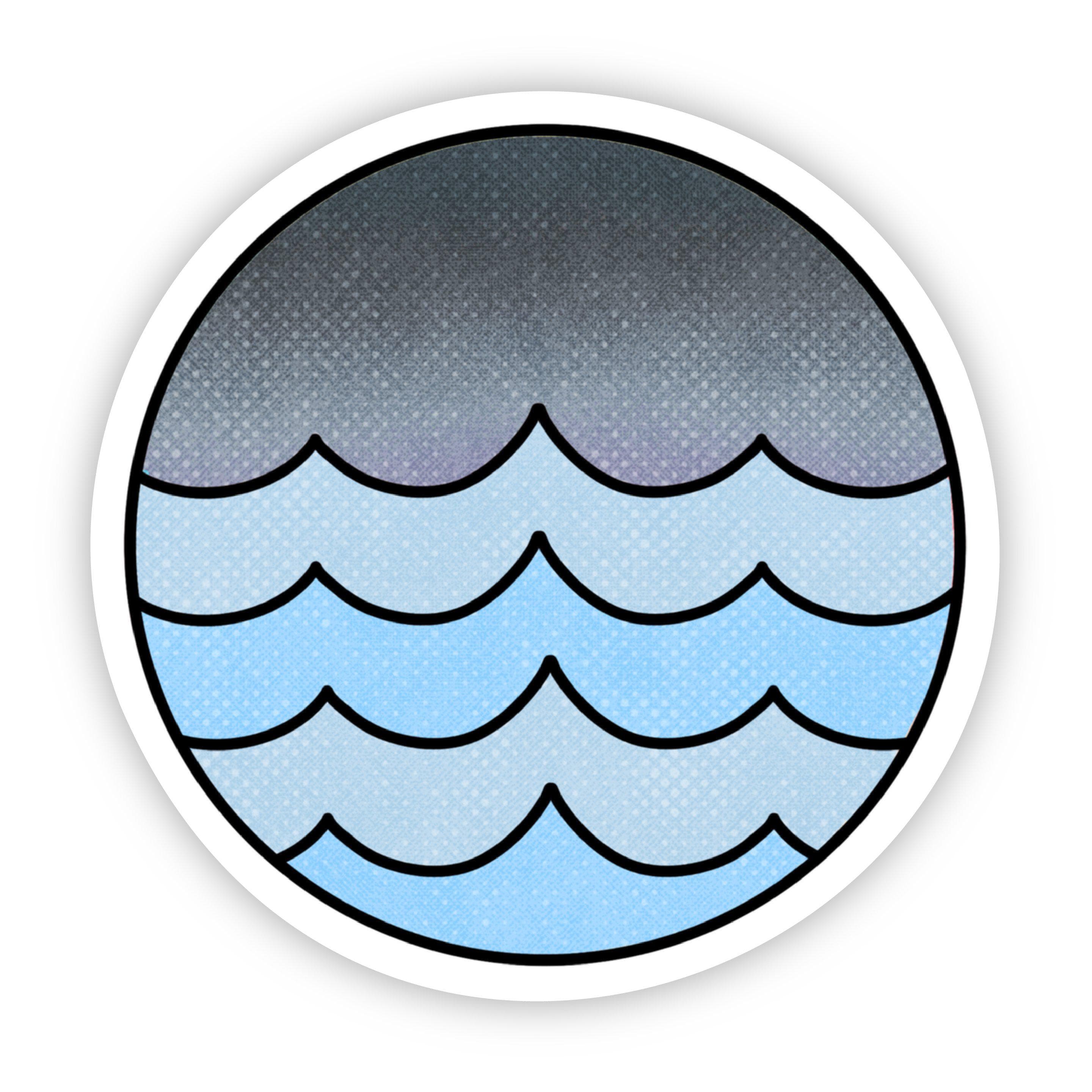  Cancer Water Element Zodiac Sticker、mySite、elrpsem3k