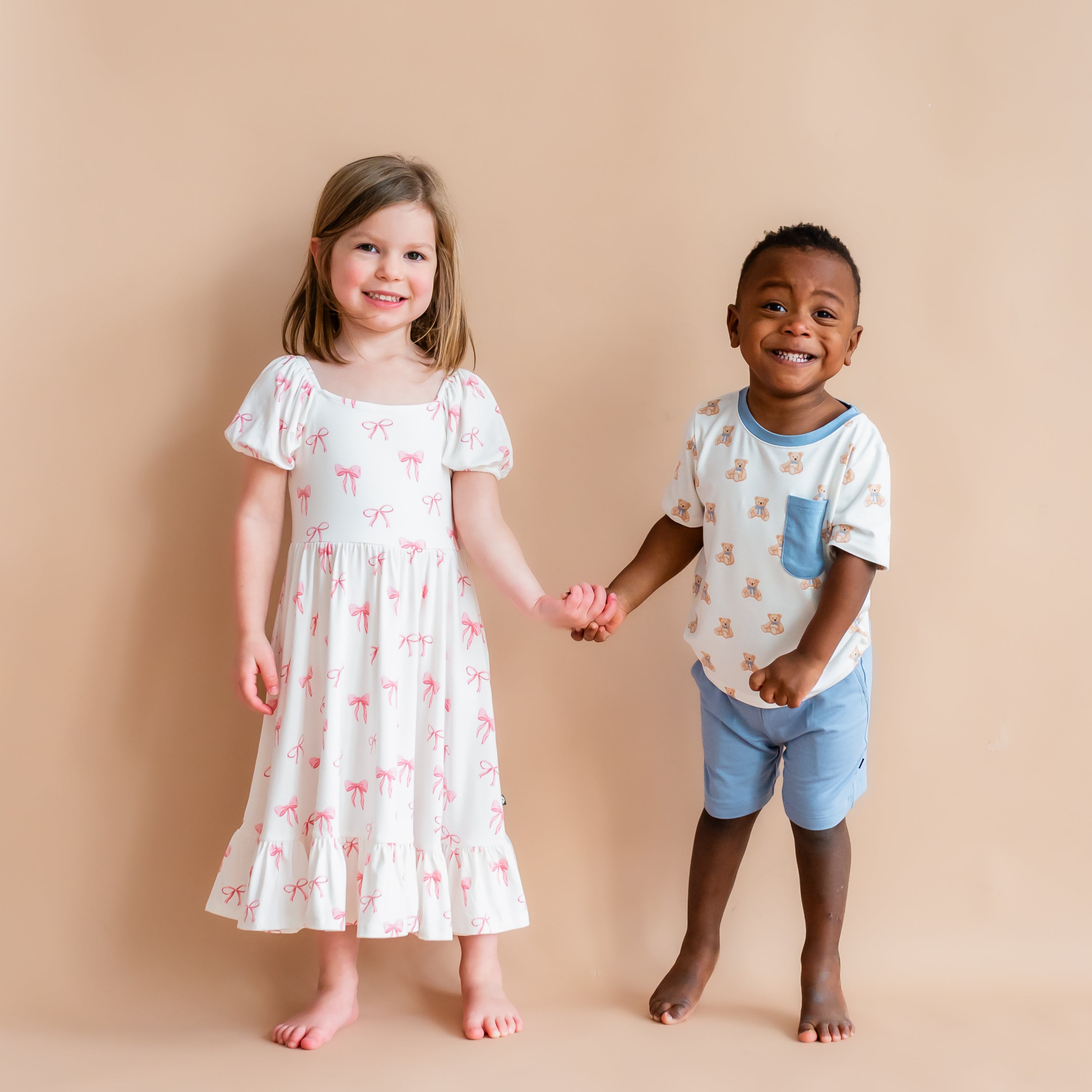  Toddler Crew Neck Tee in Teddy Bear、mySite、layawaytickets