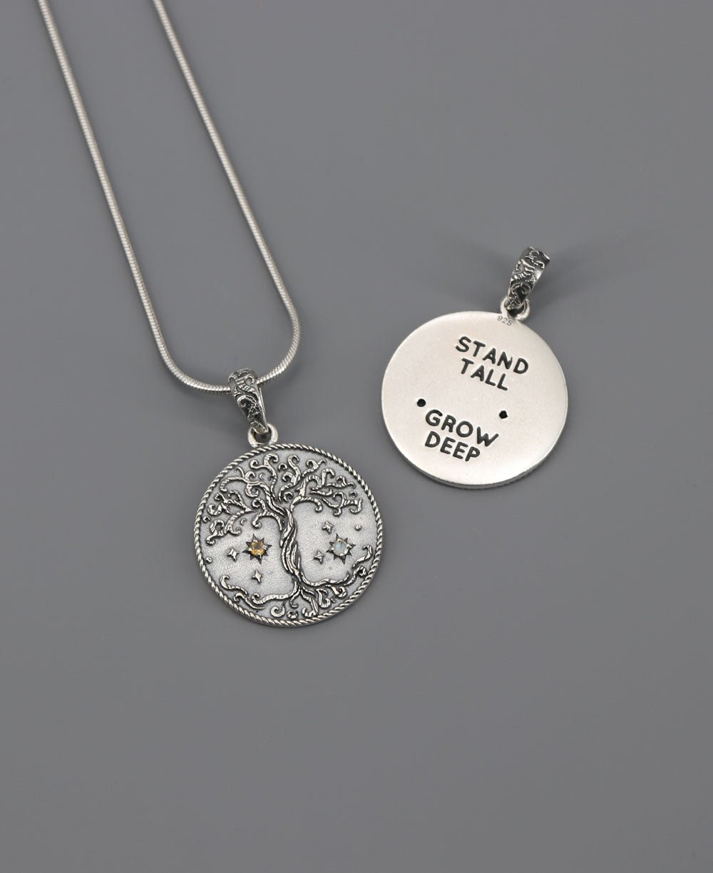 Celestial Tree of Life Sterling Silver Necklace、mySite、topwebapps
