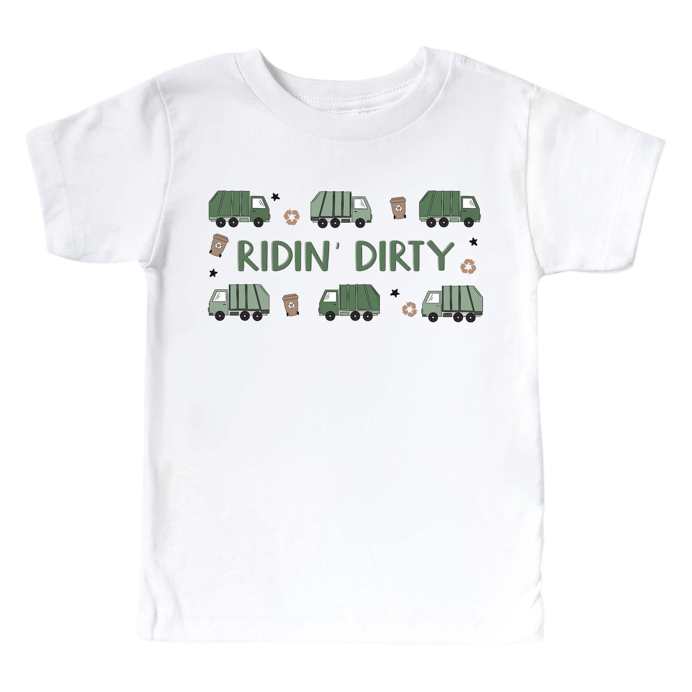  Ridin' Dirty Kids Graphic Tee | White、mySite、layawaytickets