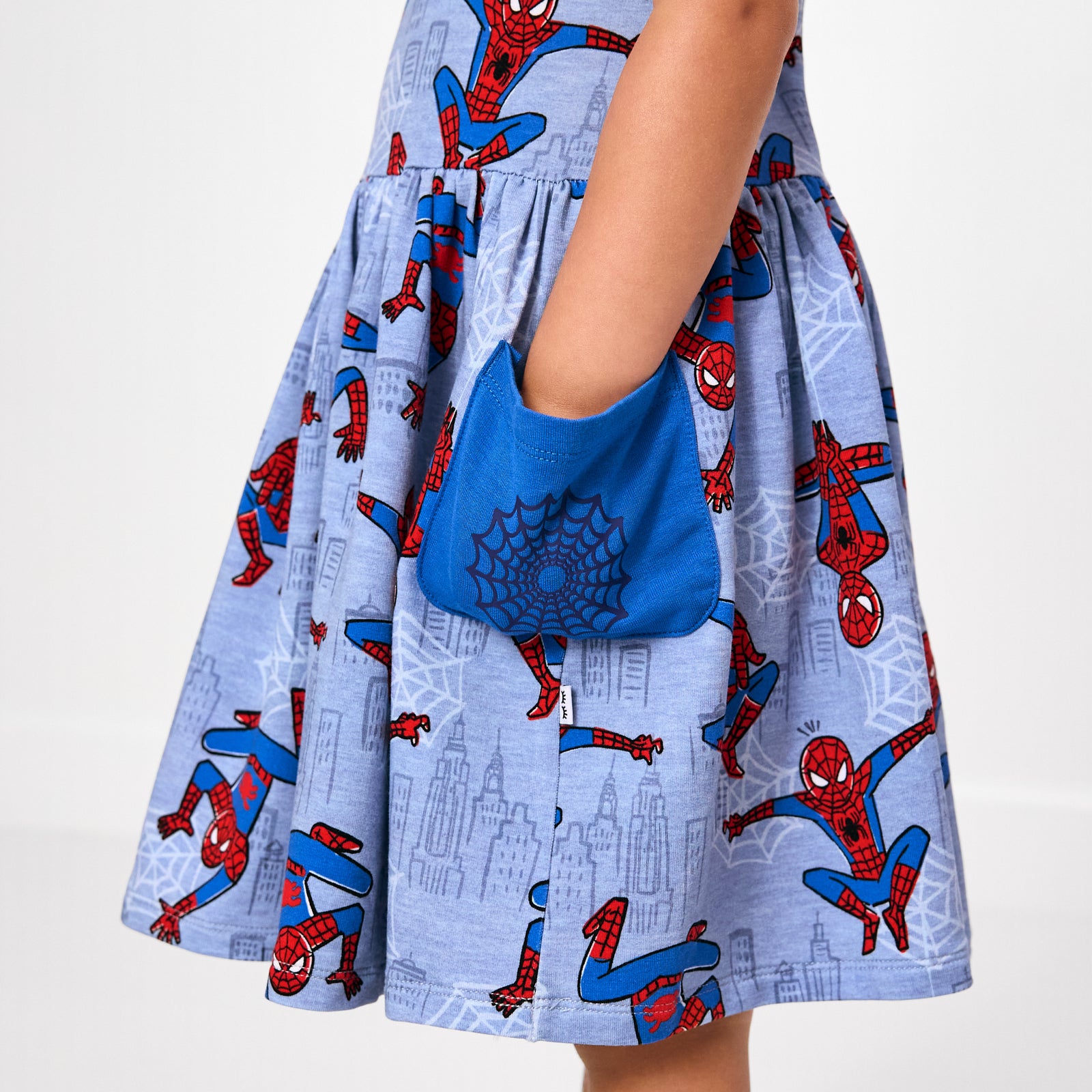 Spidey Sense Patch Pocket Dress、mySite、g9winljtr