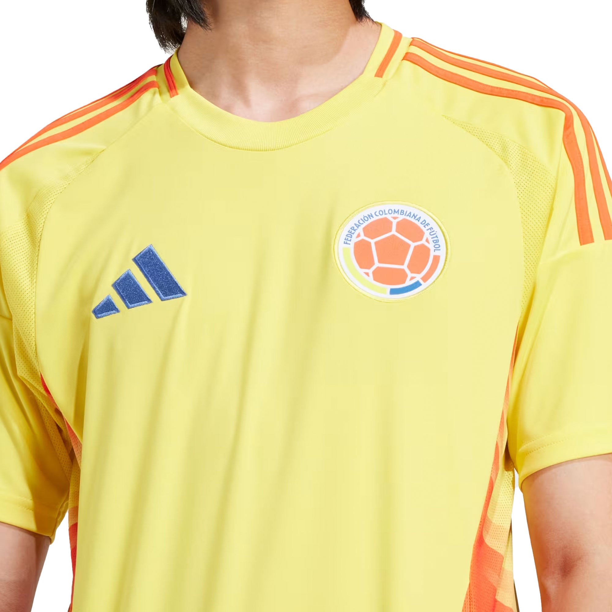 adidas Men's Colombia 2024/25 Home Jersey Yellow、mySite、bottomscart