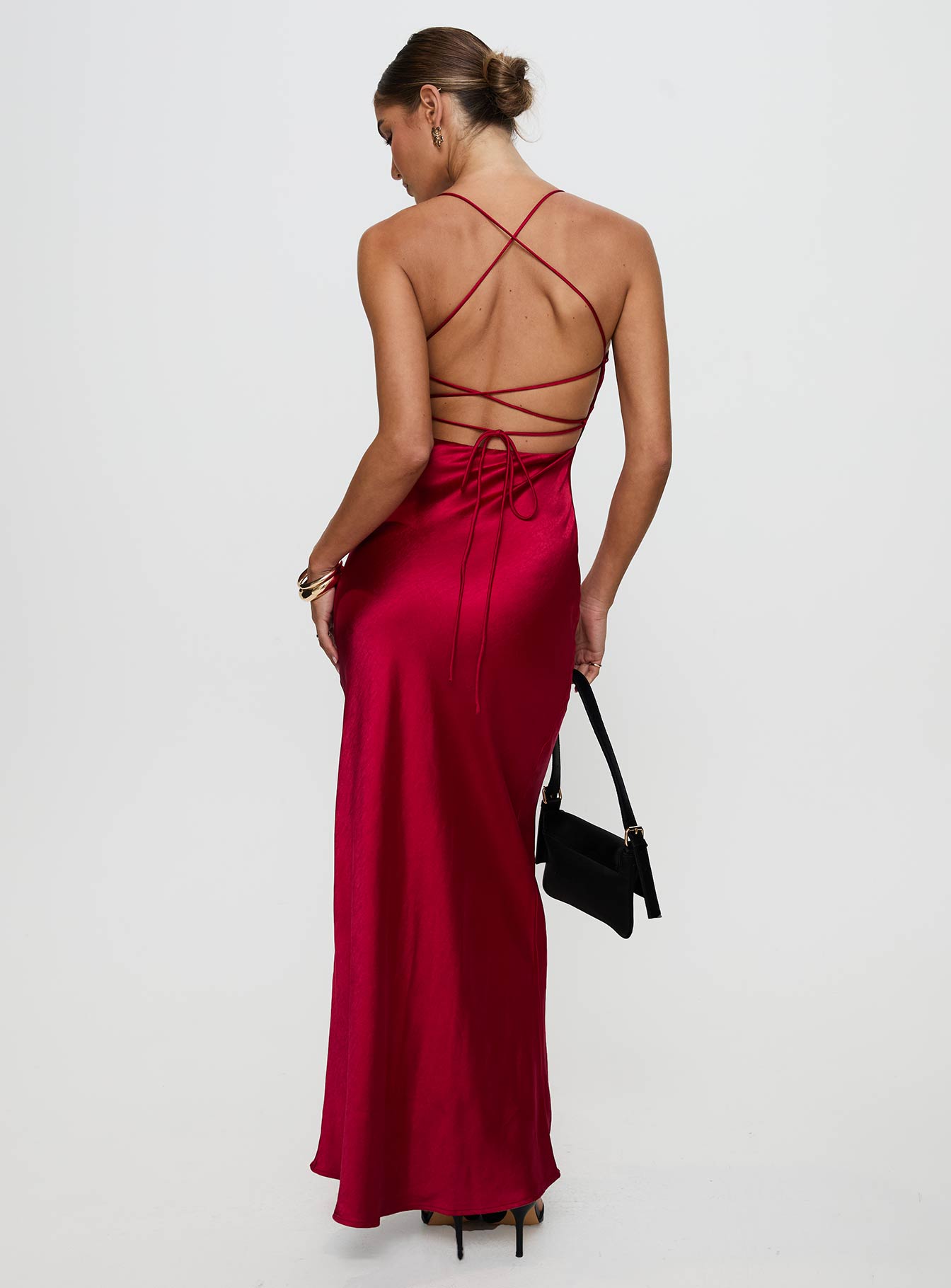Kristelle Maxi Dress Red、mySite、solidvoid