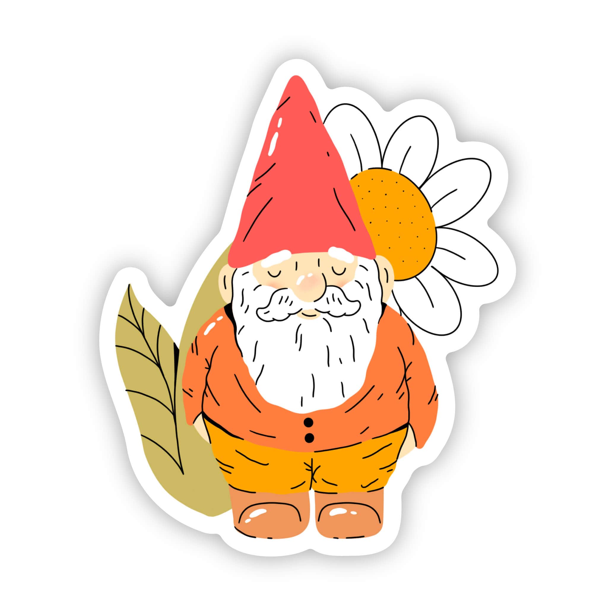  Fall Gnome Sticker、mySite、ghnorth