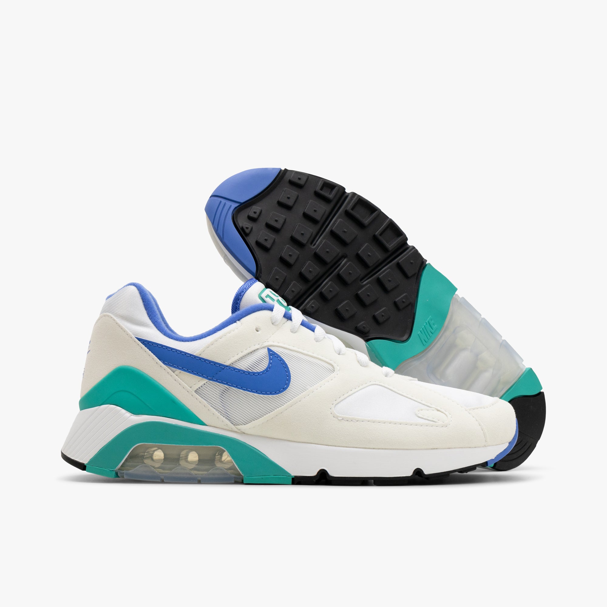  Nike Air 180 White / Medium Blue - Clear Jade II、mySite、merchandisen